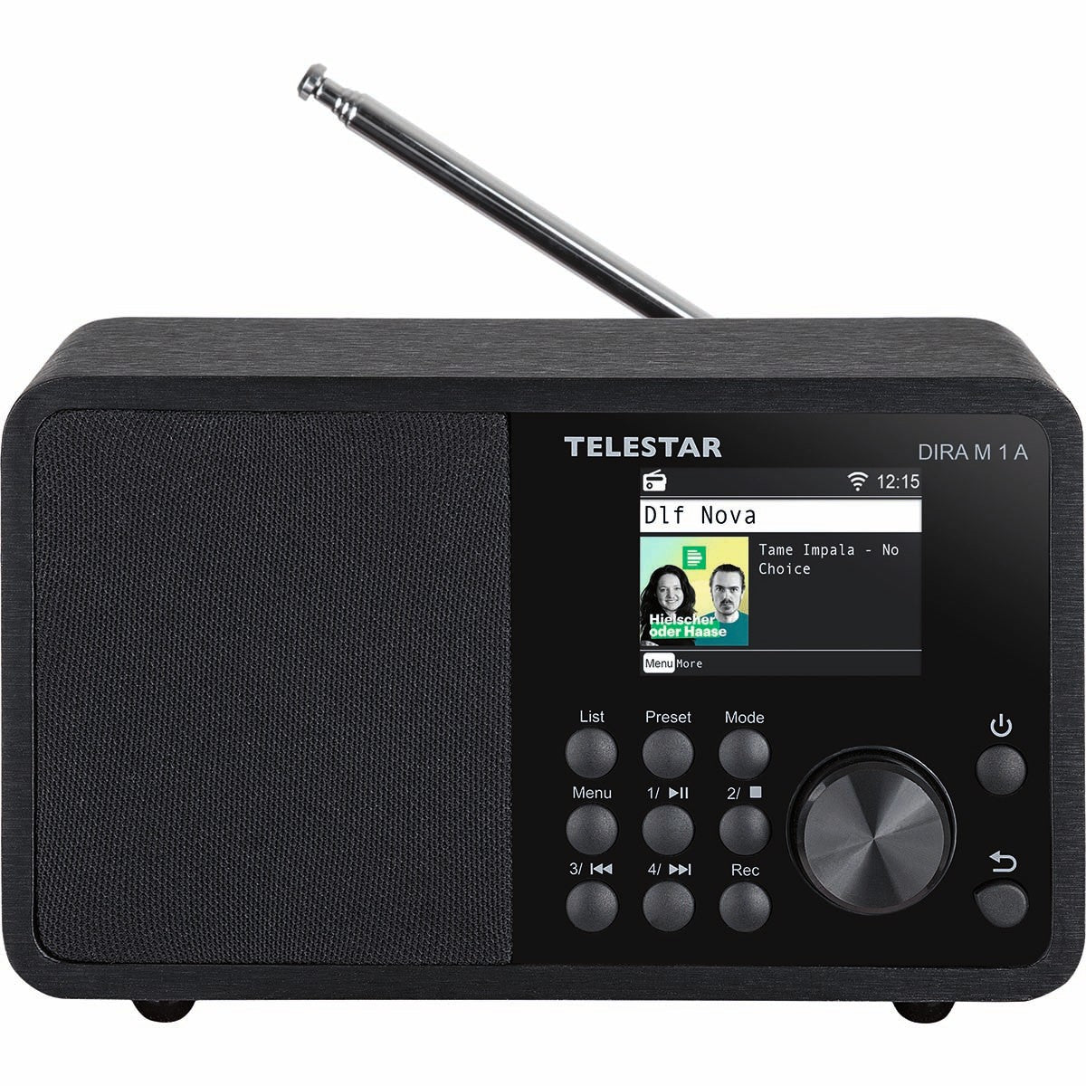 DIRA M 1 A EWF Compact Mono Multifunction Radio Black