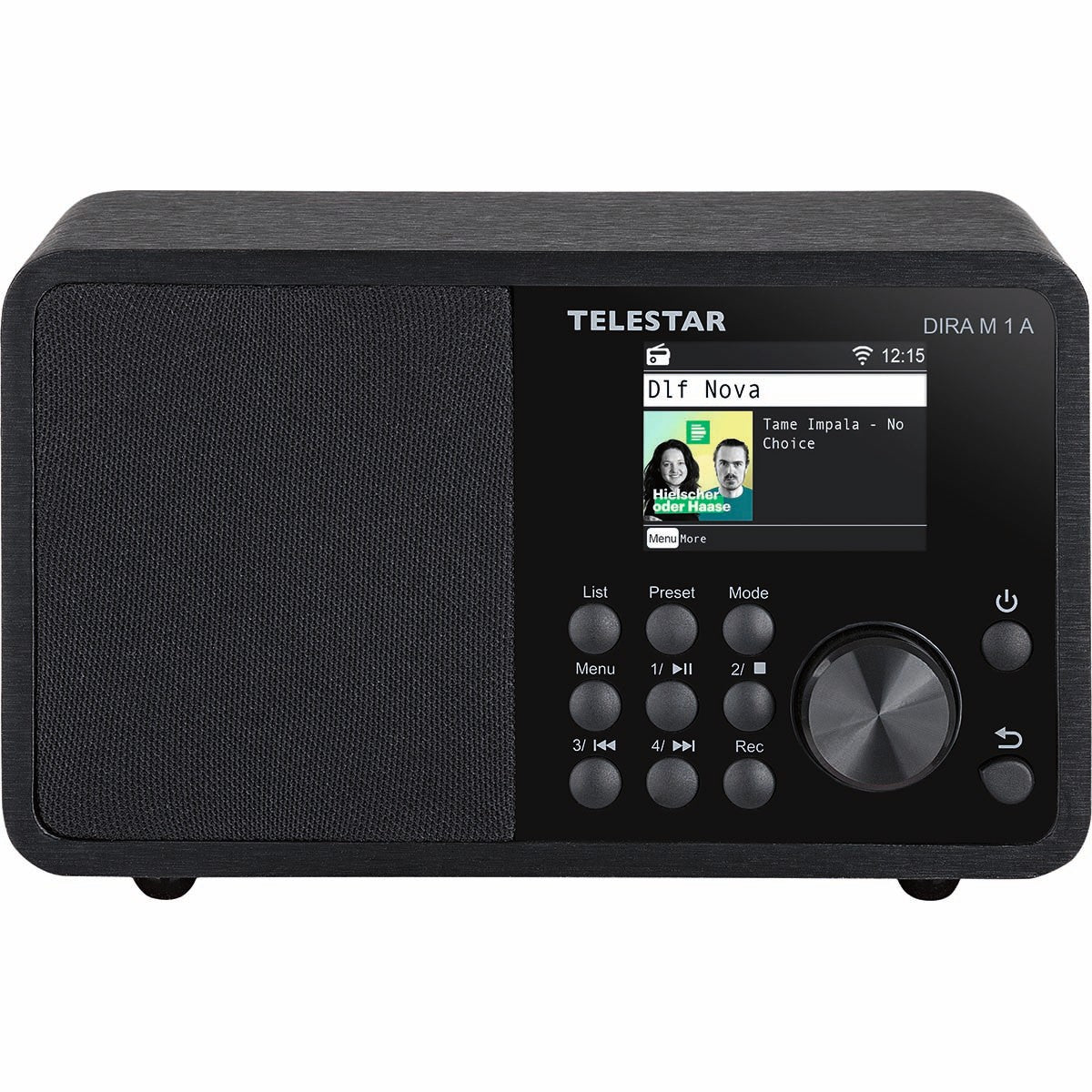 DIRA M 1 A EWF Compact Mono Multifunction Radio Black