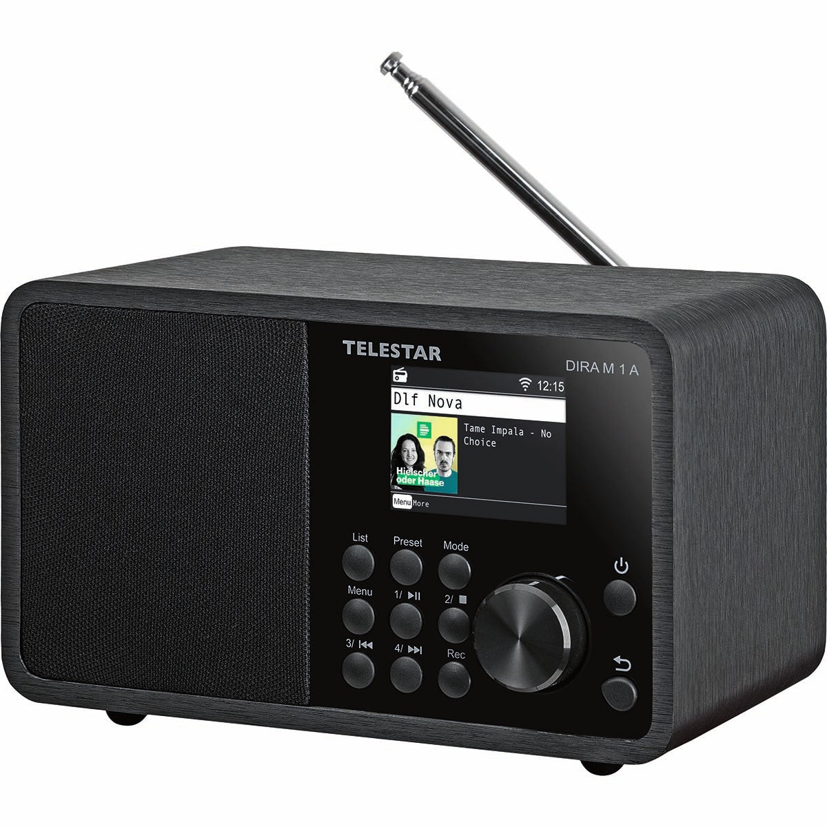 DIRA M 1 A EWF Compact Mono Multifunction Radio Black