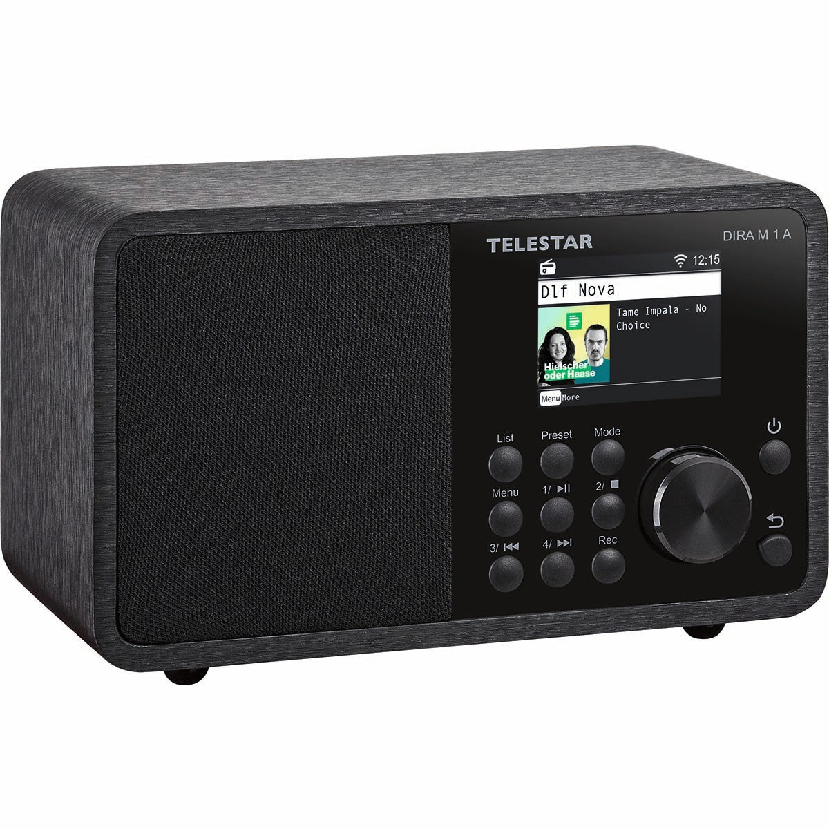 DIRA M 1 A EWF Compact Mono Multifunction Radio Black