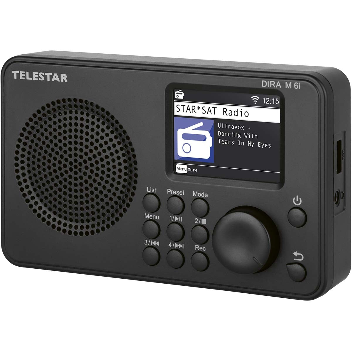 DIRA M 6i Ultra-compact Multifunction Radio DAB+ / FM / Internet / Bluetooth Black