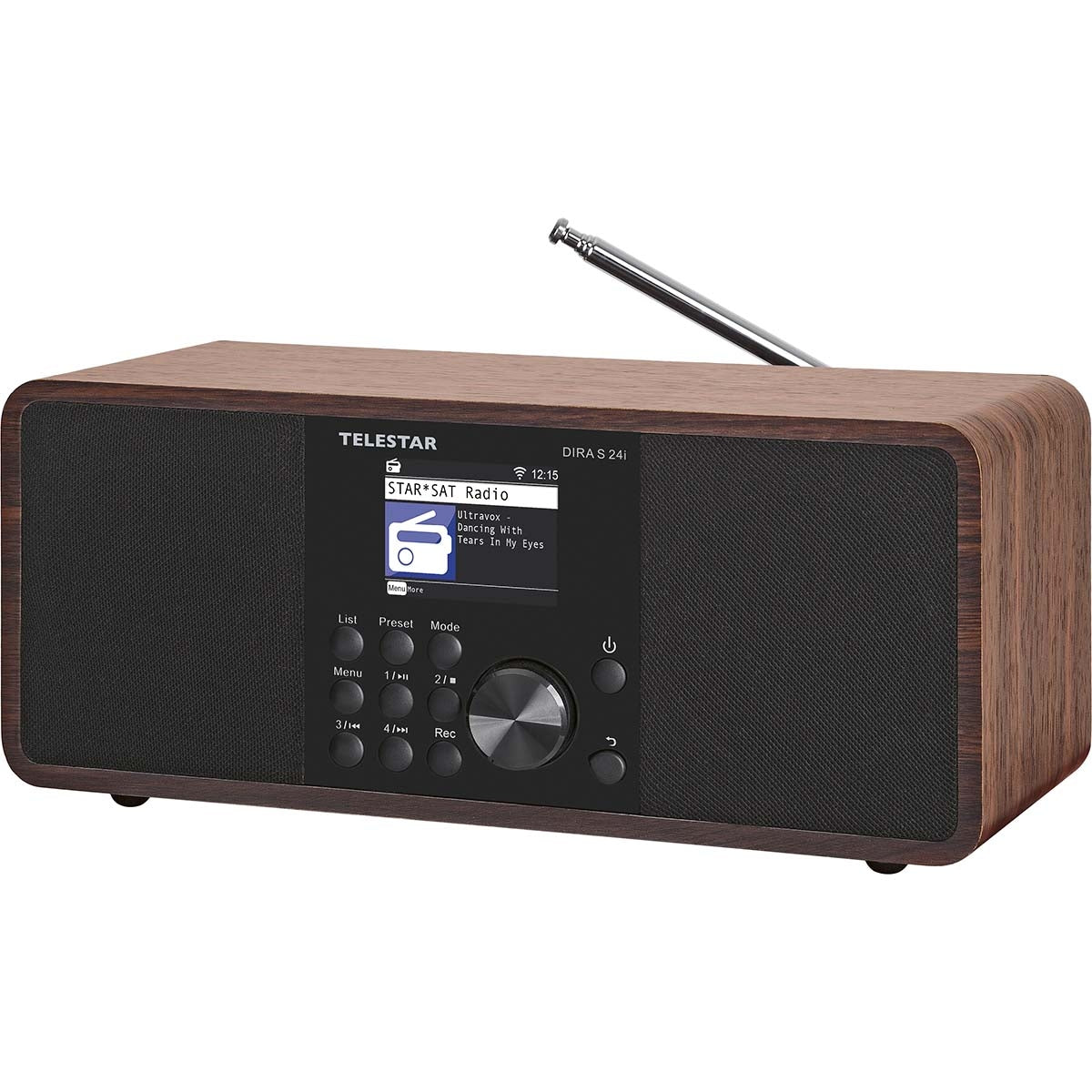 DIRA S 24i Multifunctional Stereo Radio DAB+ / FM / Internet / Bluetooth Wood