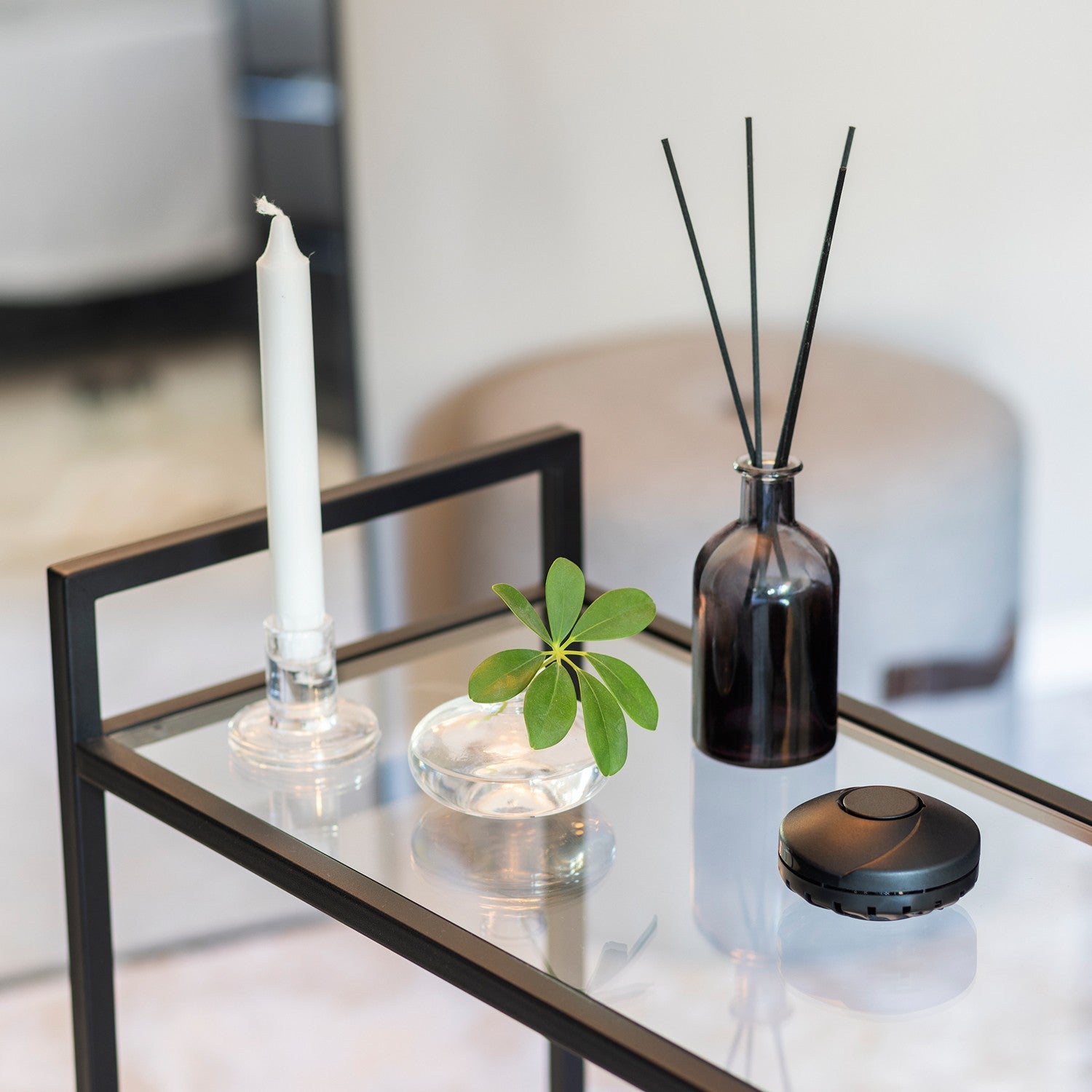 DLSA-866/LL Optical fire alarm with built-in battery 10 years Black