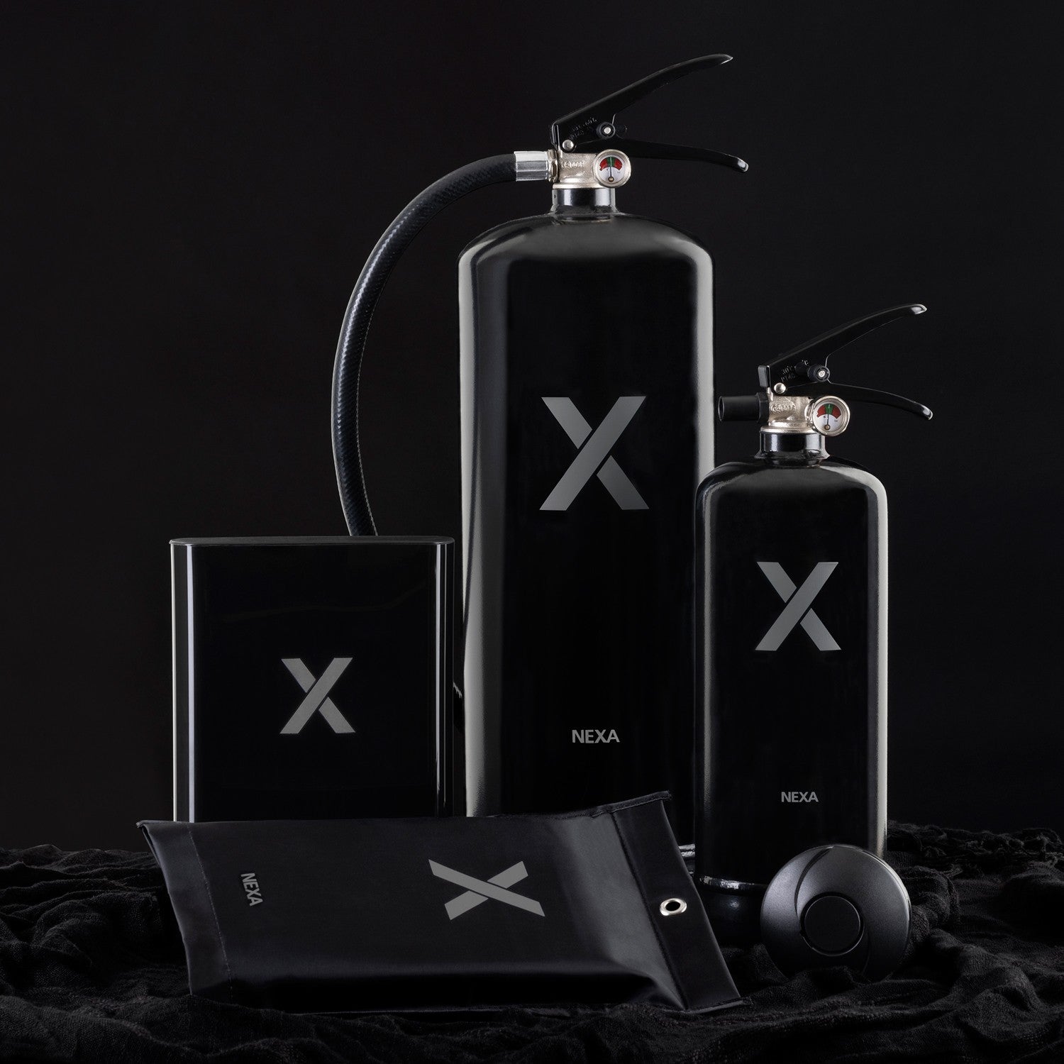 DLSA-866/LL Optical fire alarm with built-in battery 10 years Black