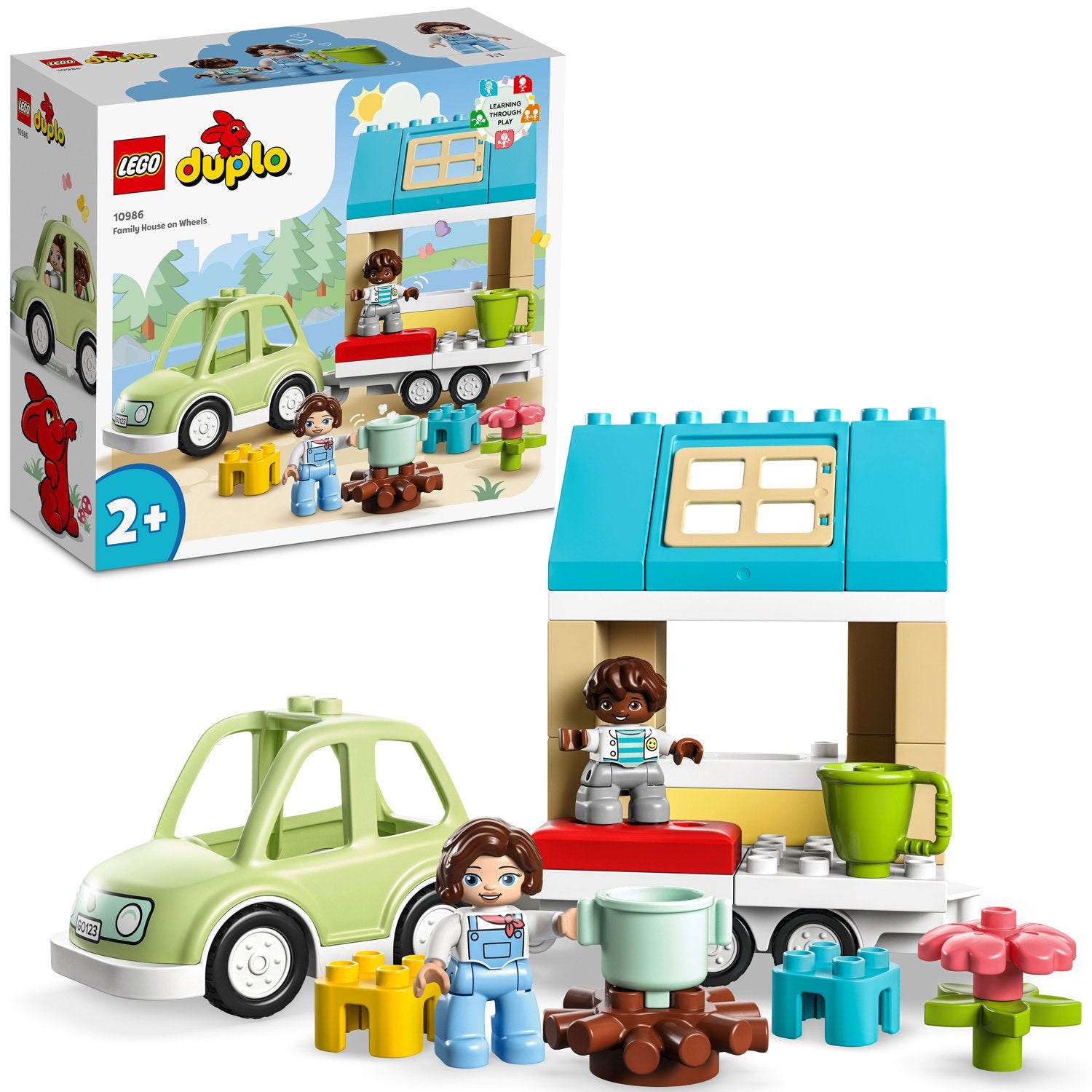 DUPLO Family House On Wheels 10986