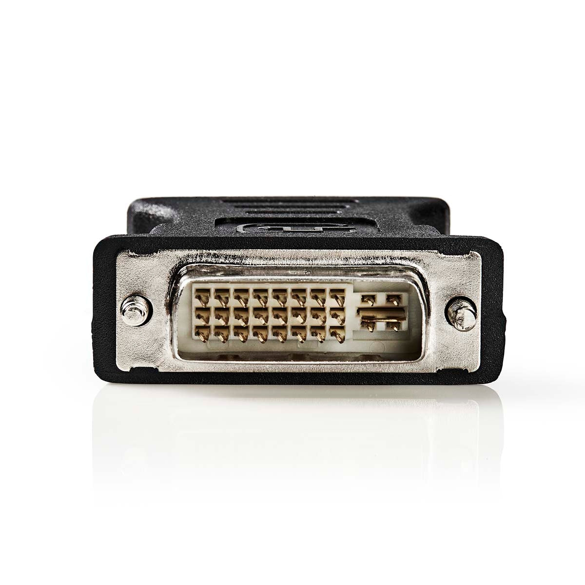 DVI adapter | DVI-I 24+5-Pin Male | VGA female 15p | Nickel Plated | Straight | PVC | Black | Box