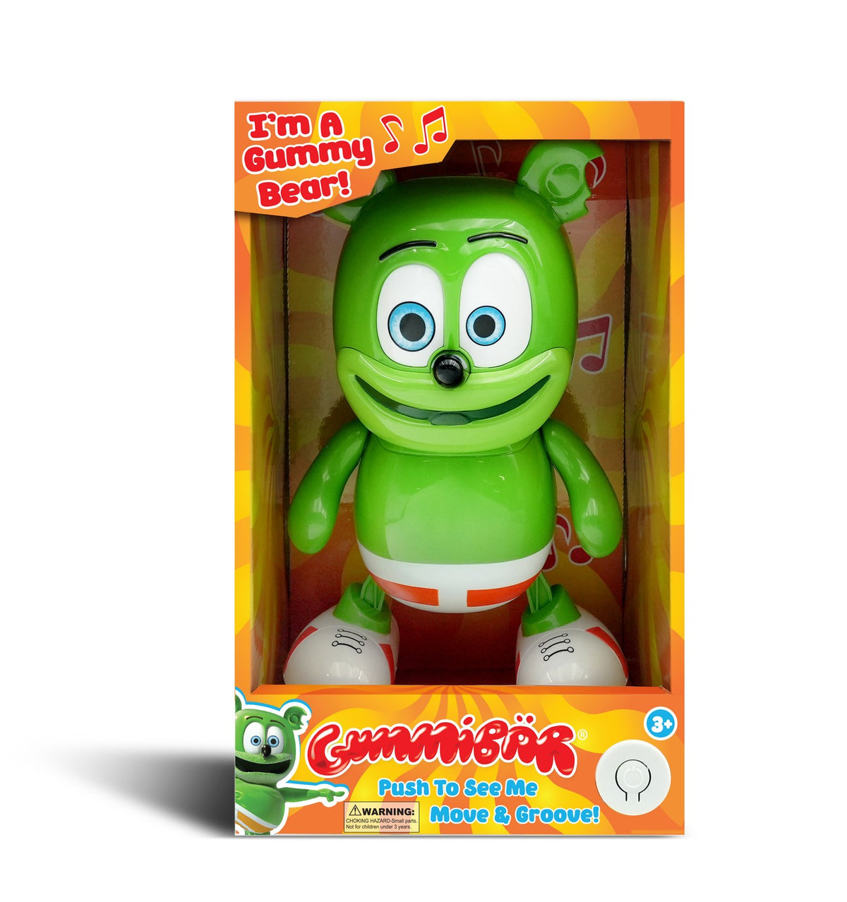 Dancing Singing Gummy Bear Toy with Music, Ages 4+