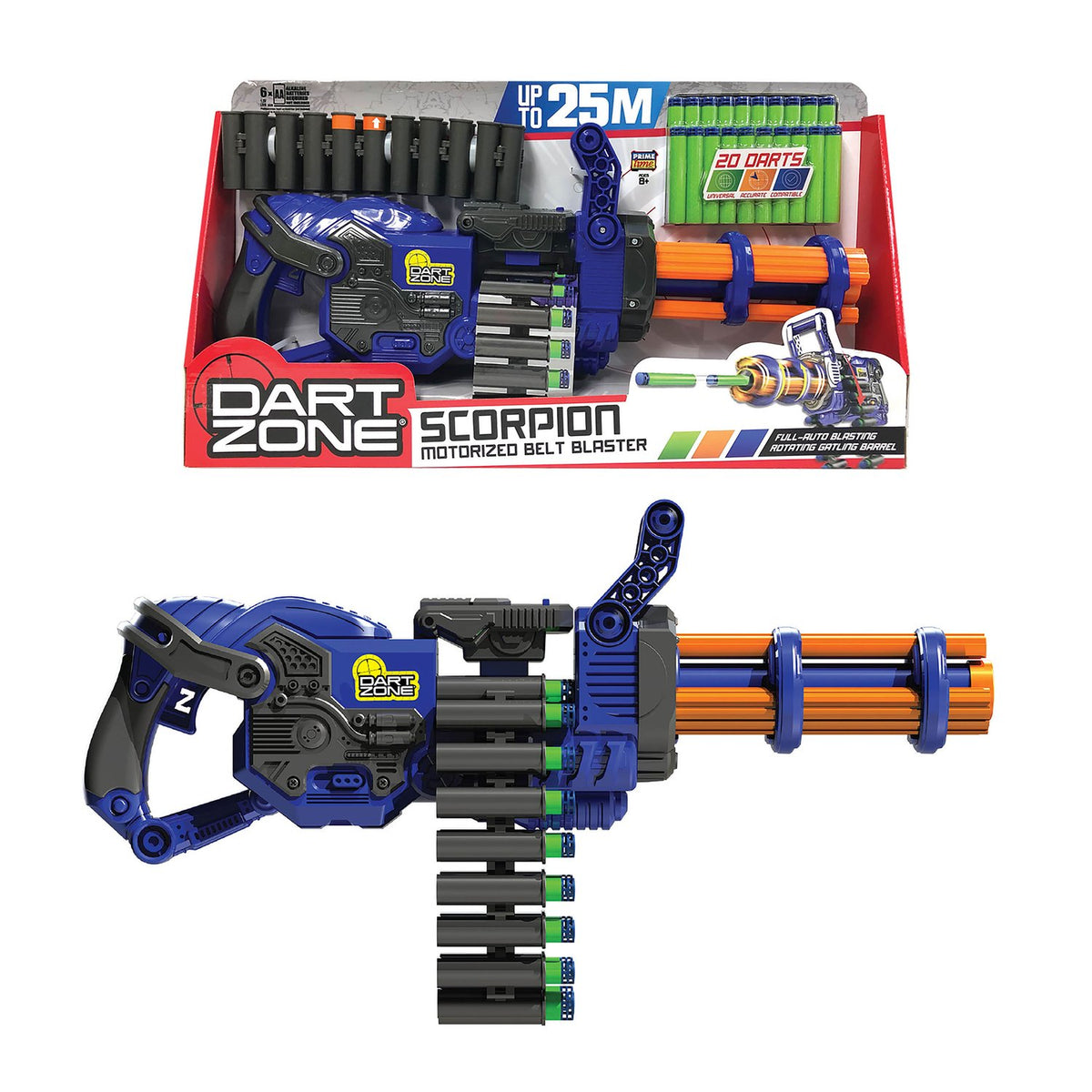 Dart Zone Scorpion Motorized Bel Blaster