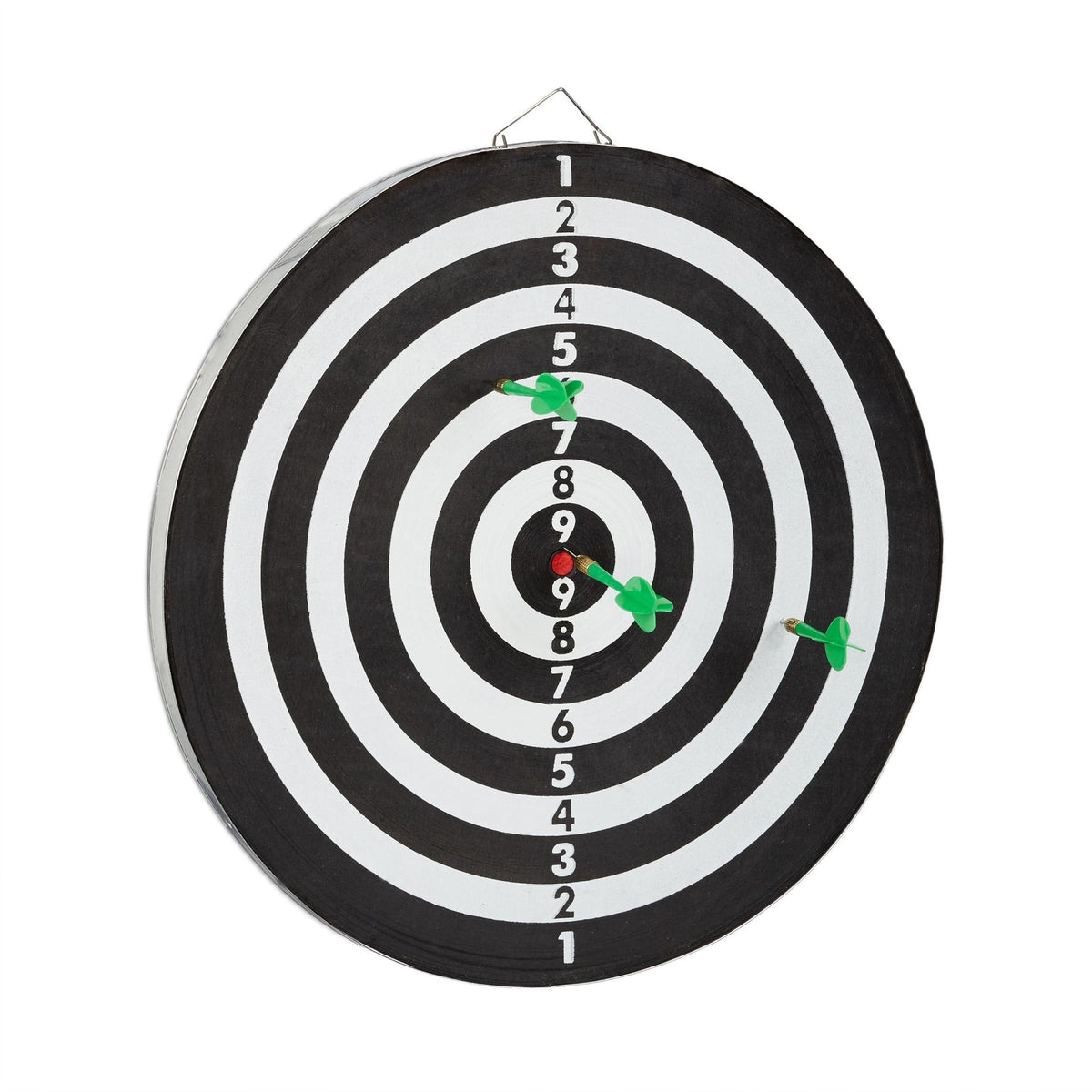 Dartboard X1 with arrows