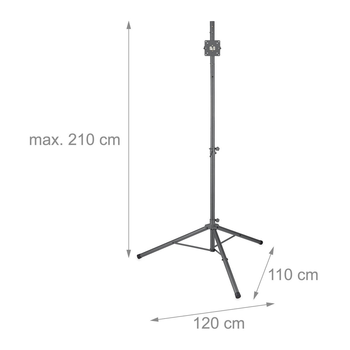 Dart stand in grey