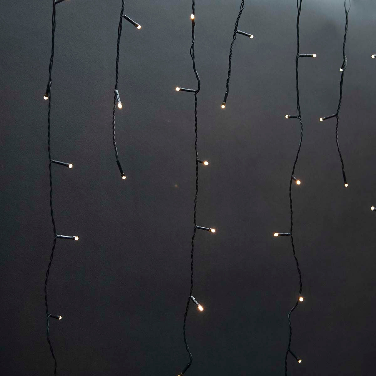 Decorative Istapps candle | 180 LEDs | Warm White | 5.90 m | Lighting effects: 7 | Power adapter