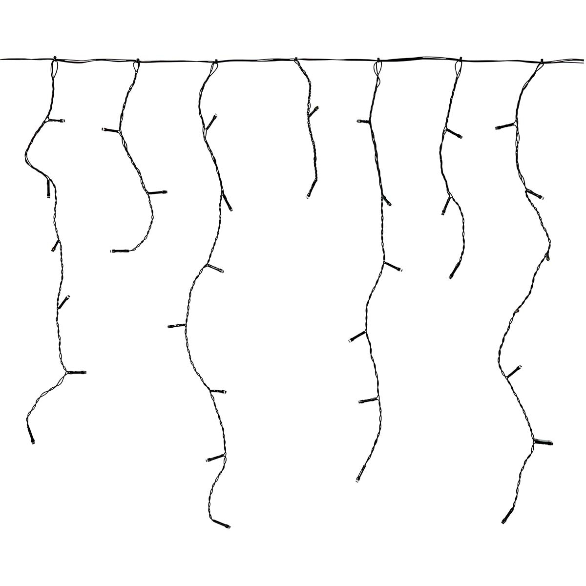 Decorative Istapps candle | 180 LEDs | Warm White | 5.90 m | Lighting effects: 7 | Power adapter