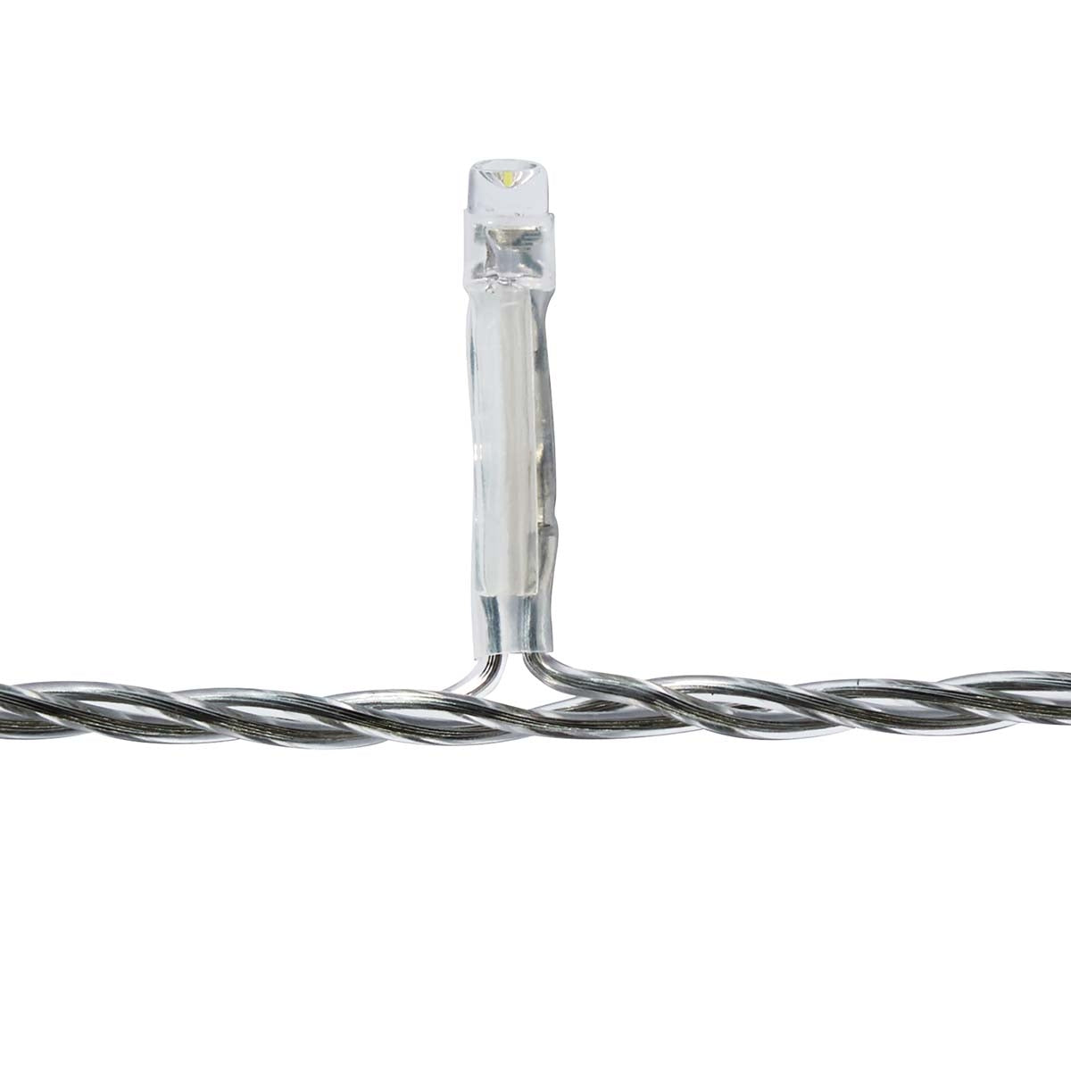 Decorative Istapps candle | 360 LED's | Cold White | 9.00 m | Lighting effects: 7 | Power adapter