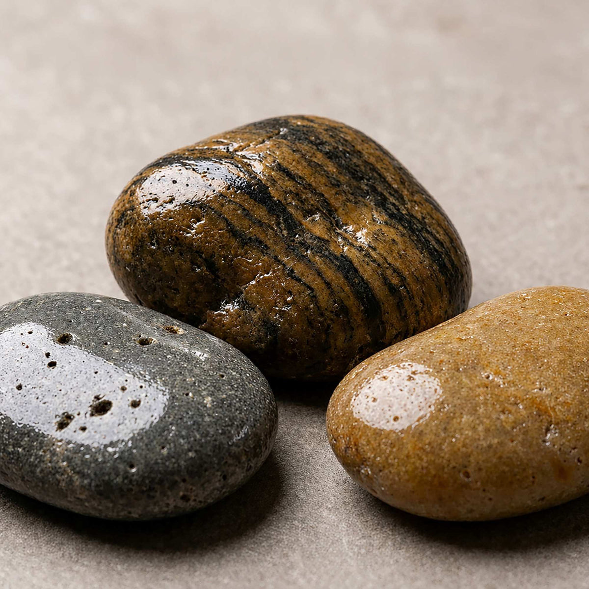 Decorative Mixed River Pebbles, 2kg – Natural Stone 20–40mm