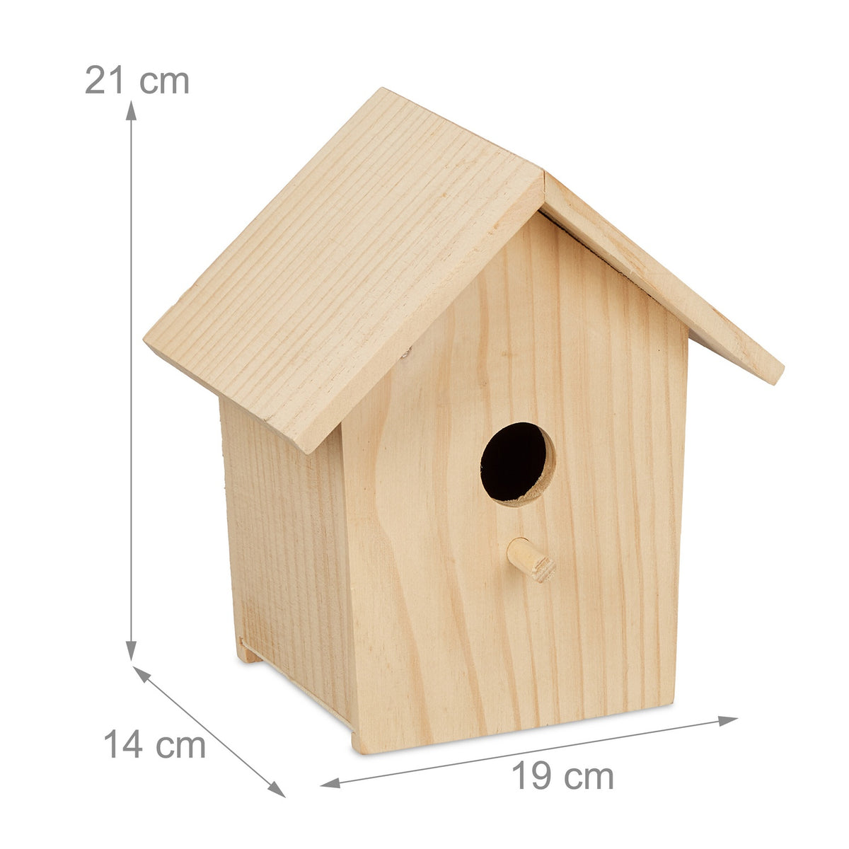 Decorative birdhouse to hang up
