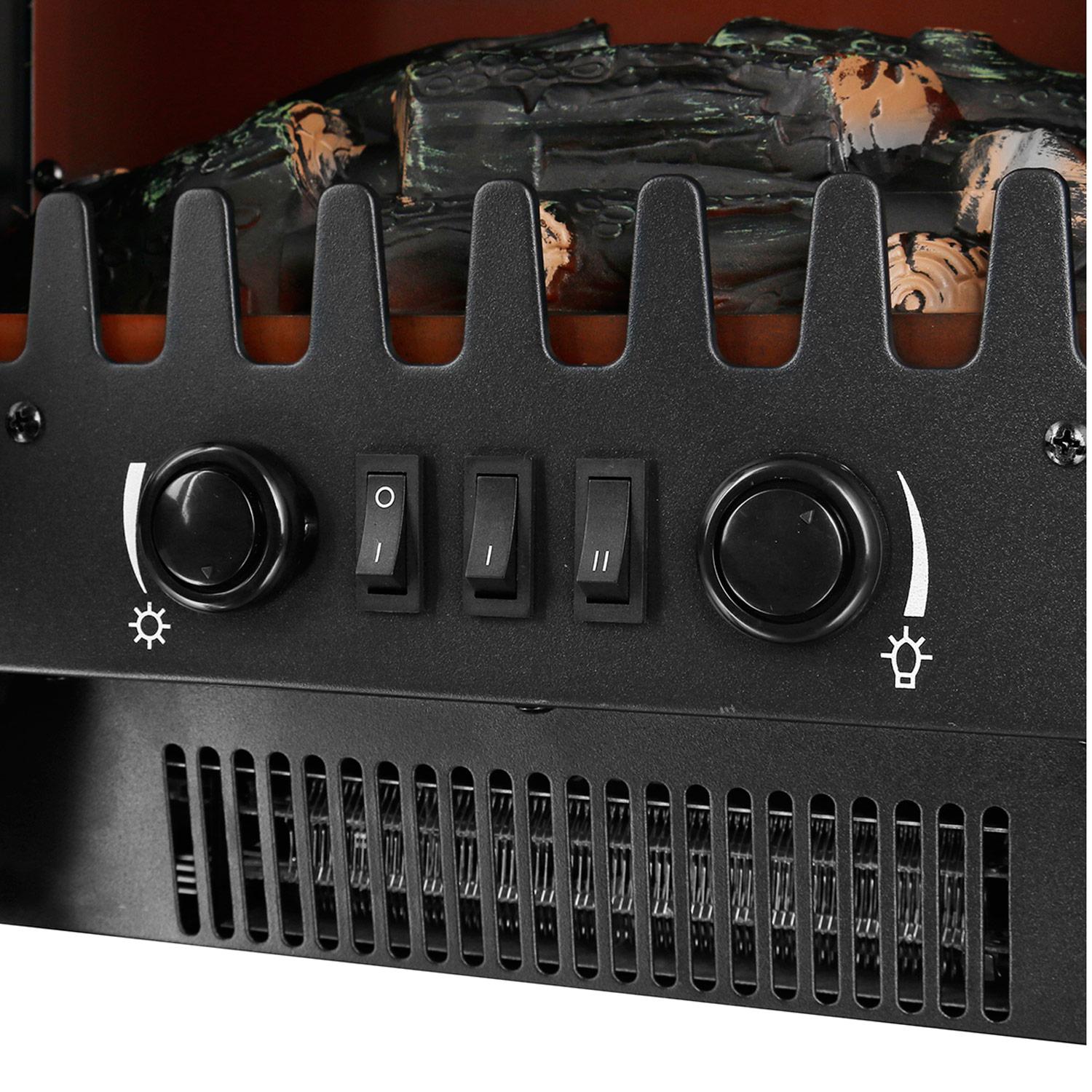 Decorative fireplace Heating fan 1850W FP-121933