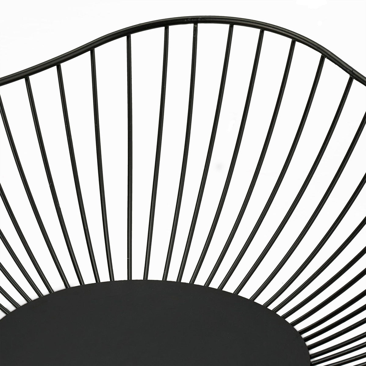 Decorative metal fruit bowl