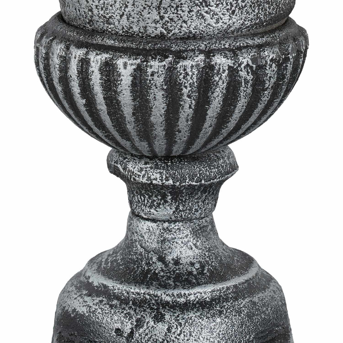 Decorative vase in cast iron