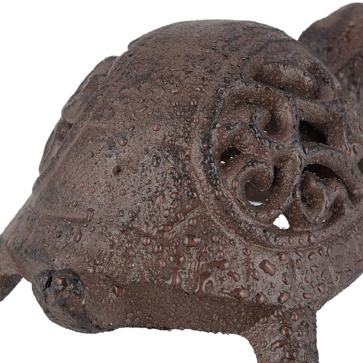 Deco turtle cast iron