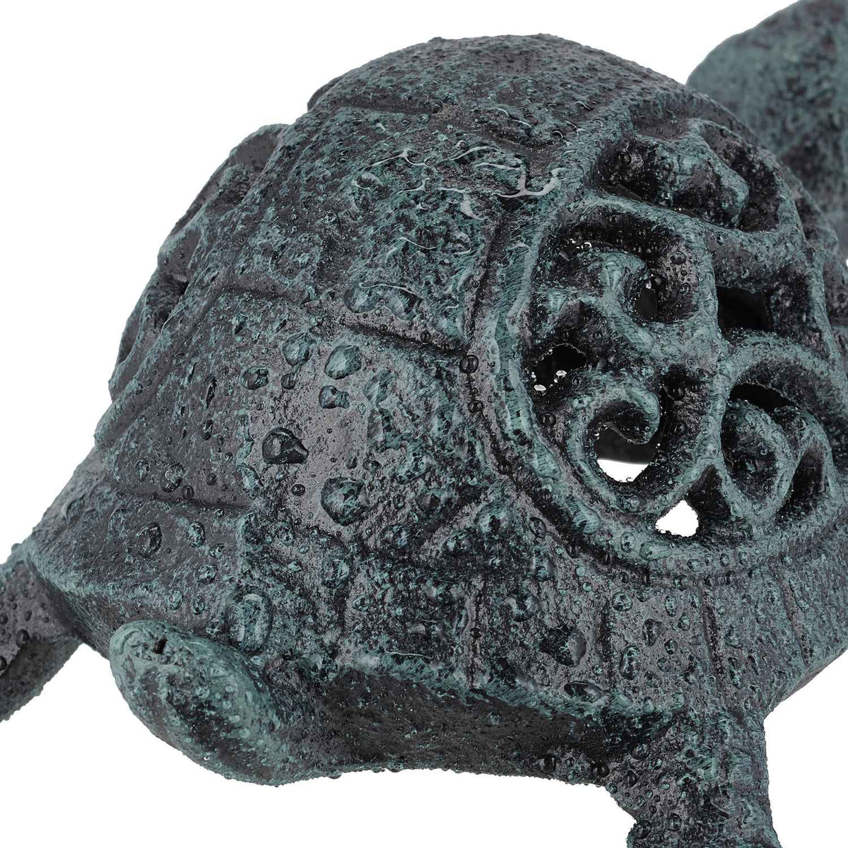 Deco turtle cast iron