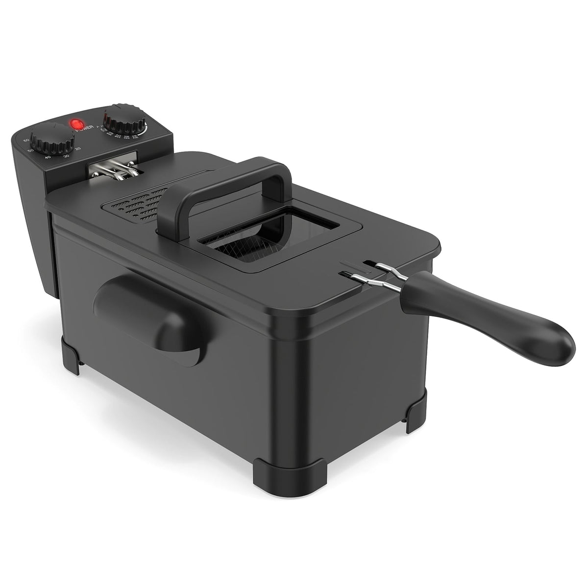 Deep Fryer 2000W, 3L Oil Capacity, Adjustable Thermostat