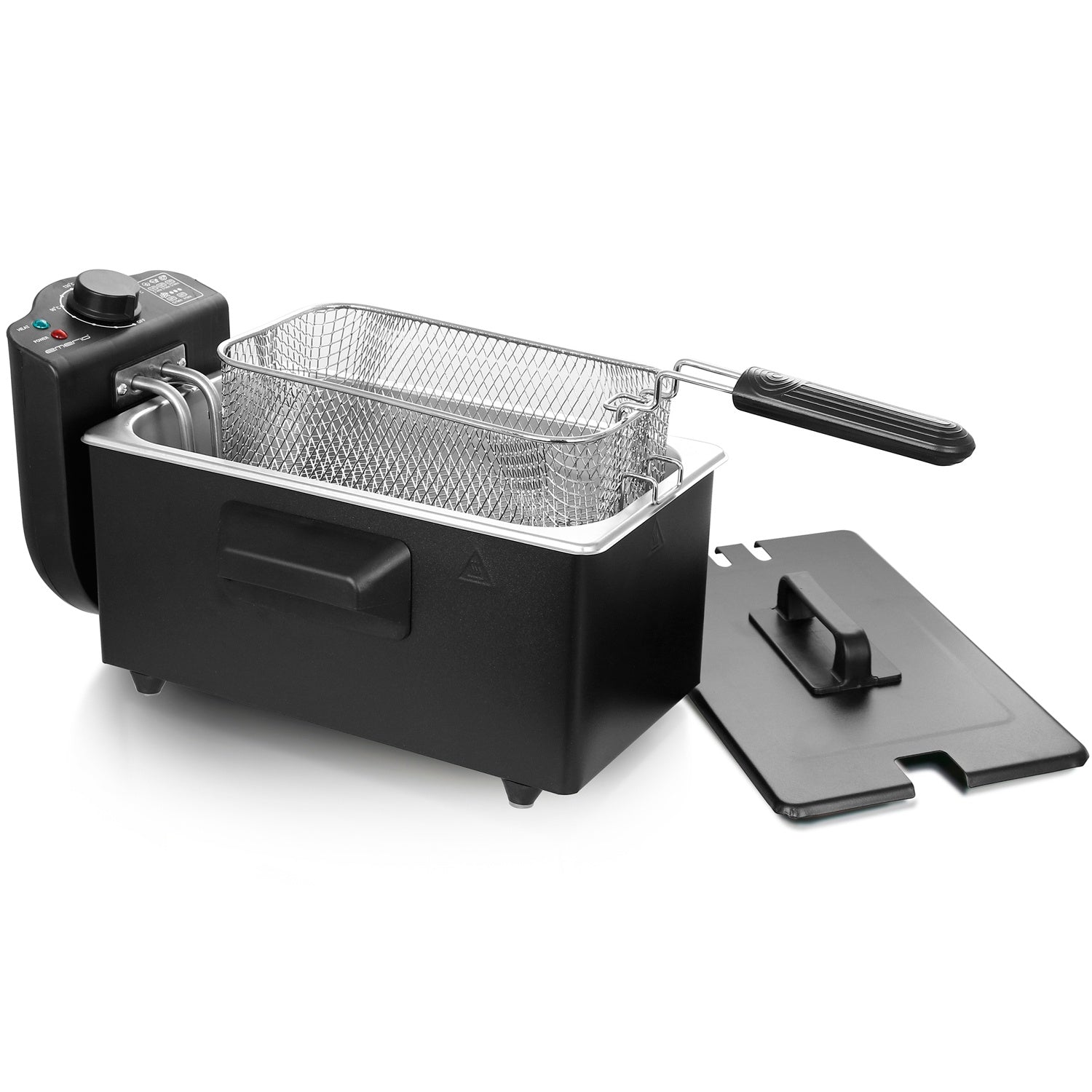 Deep fryer 3.0l Black DF-120482.2 Stainless tub Pfas Free