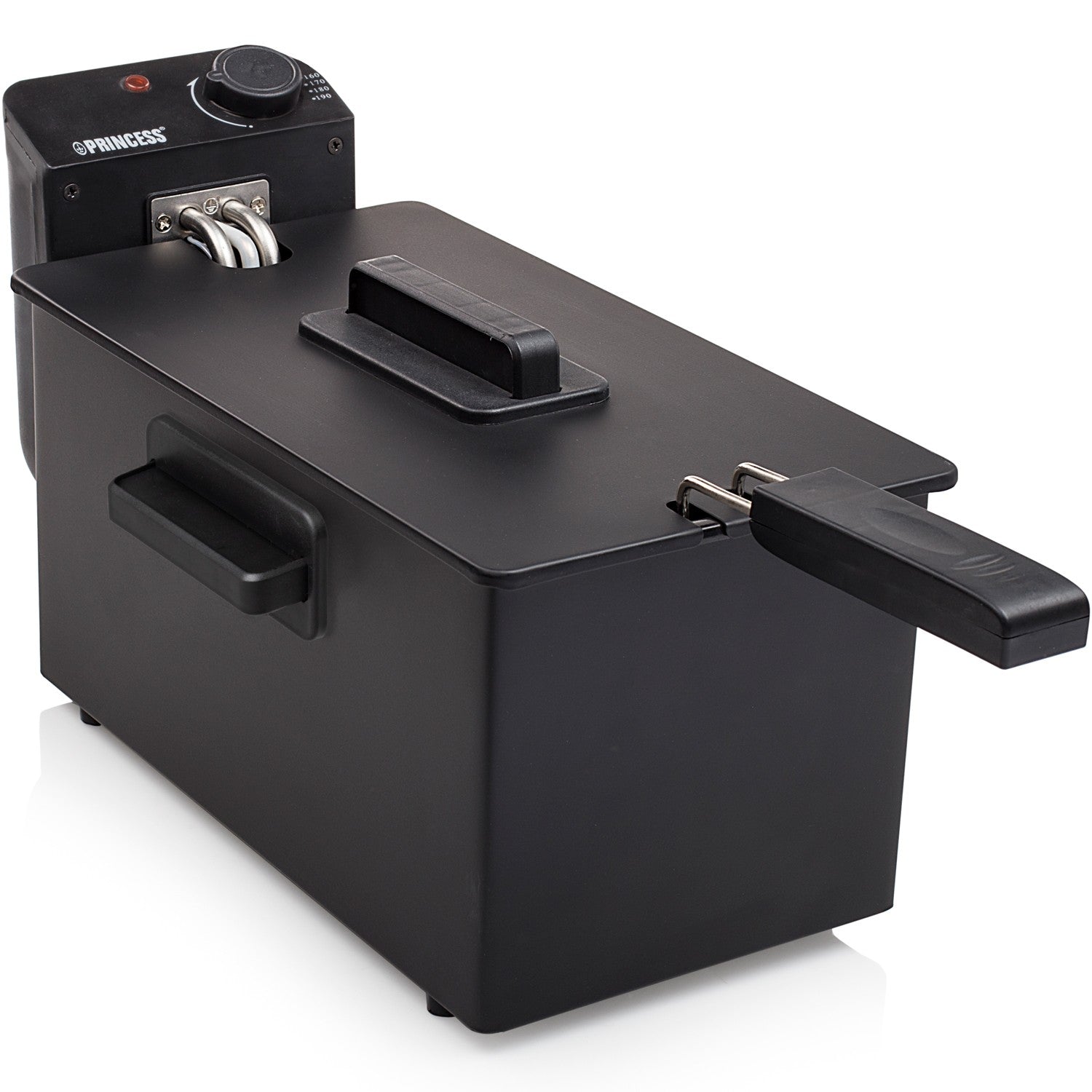 Deep fryer 3l 182727 Stainless steel. Black