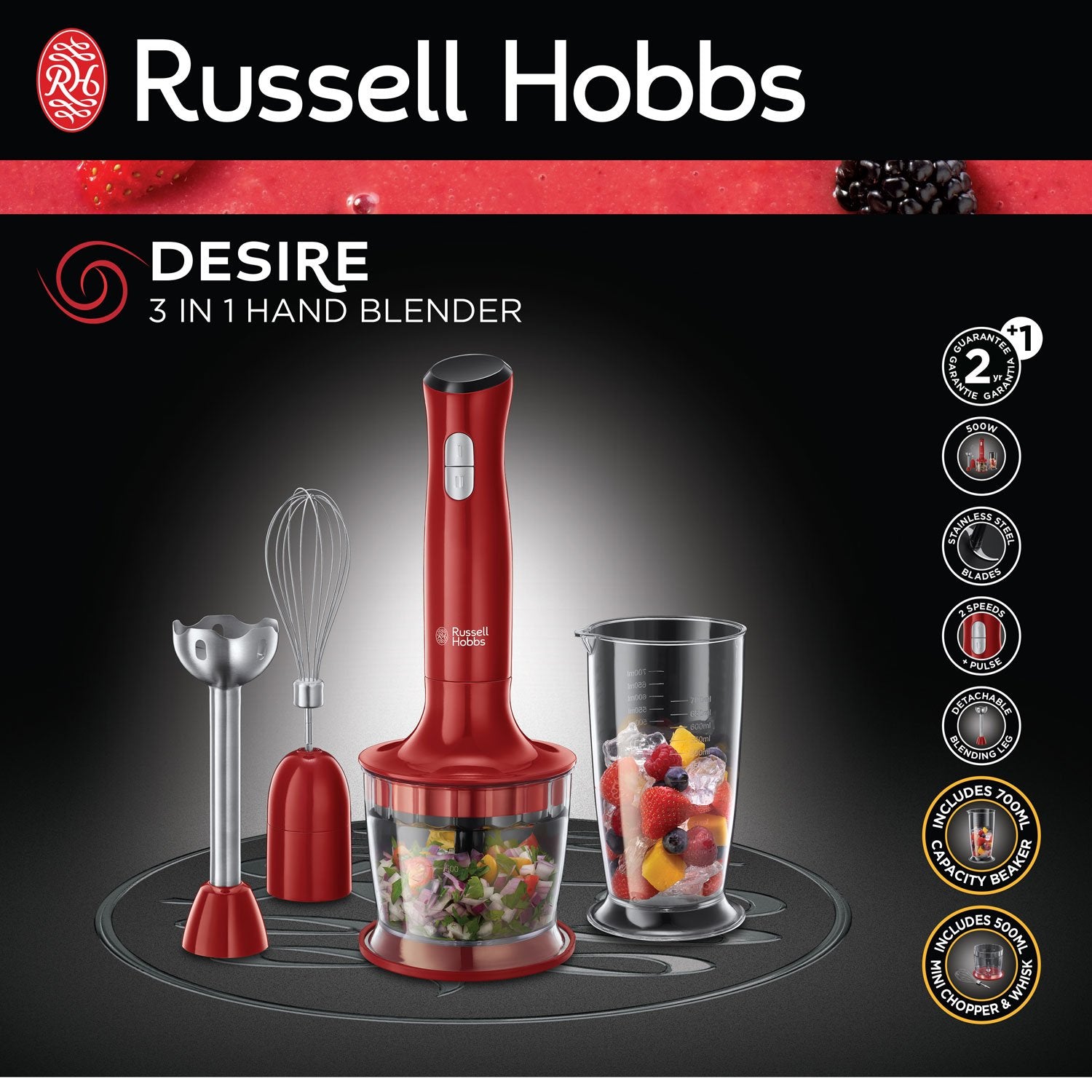 Desire Hand Blender 3in1
