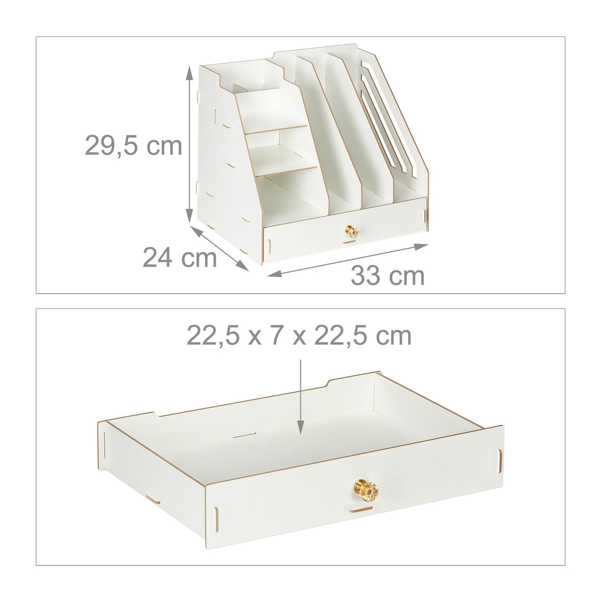 Desk Organiser with Compartments