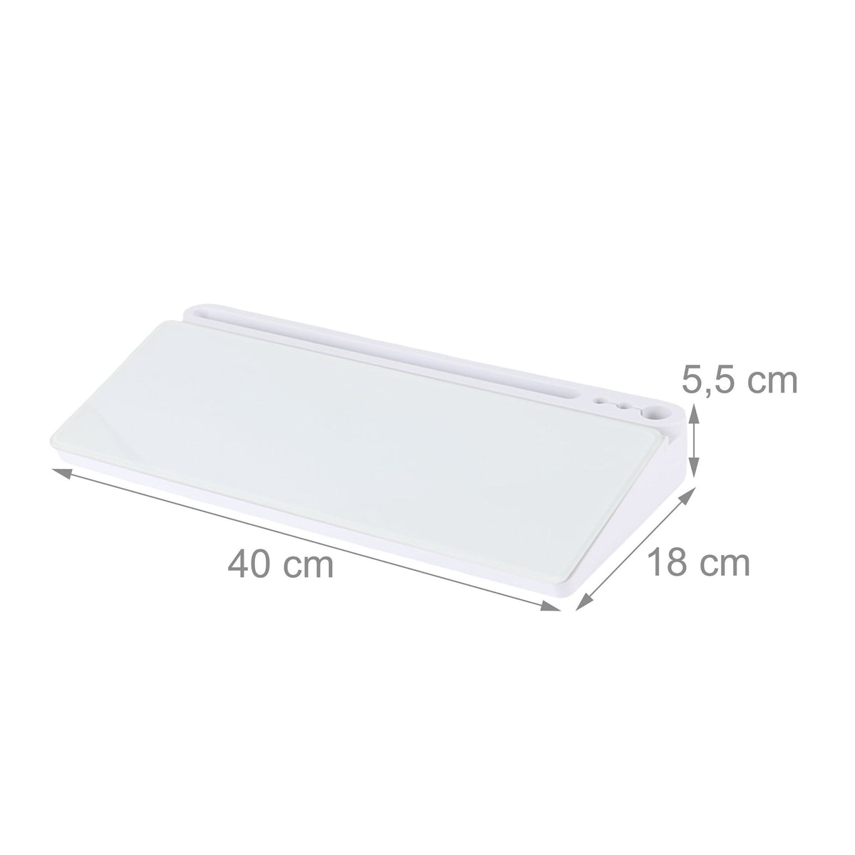 Desk Organizer with 8 Compartments & Memo Board
