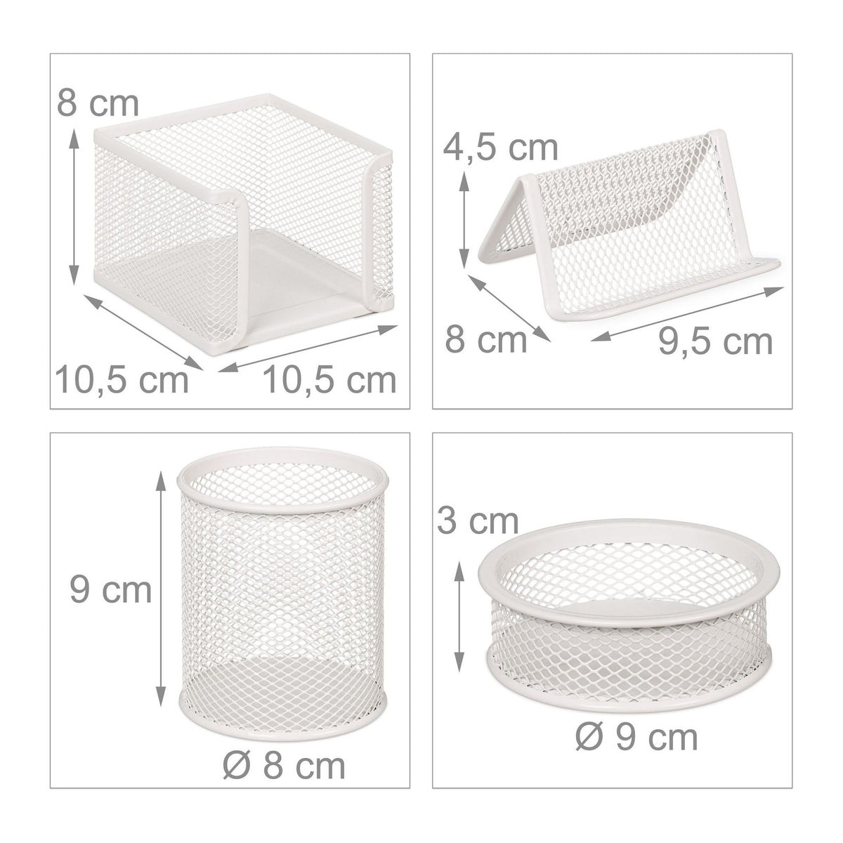 Desk organization set 7 parts