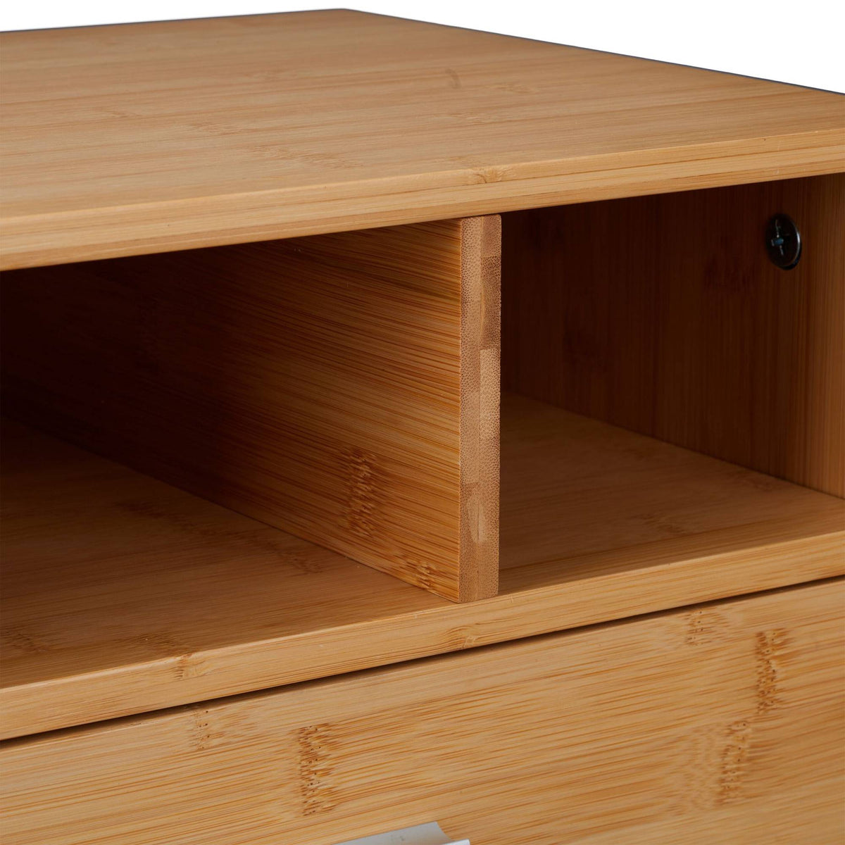 Desk organization with drawer