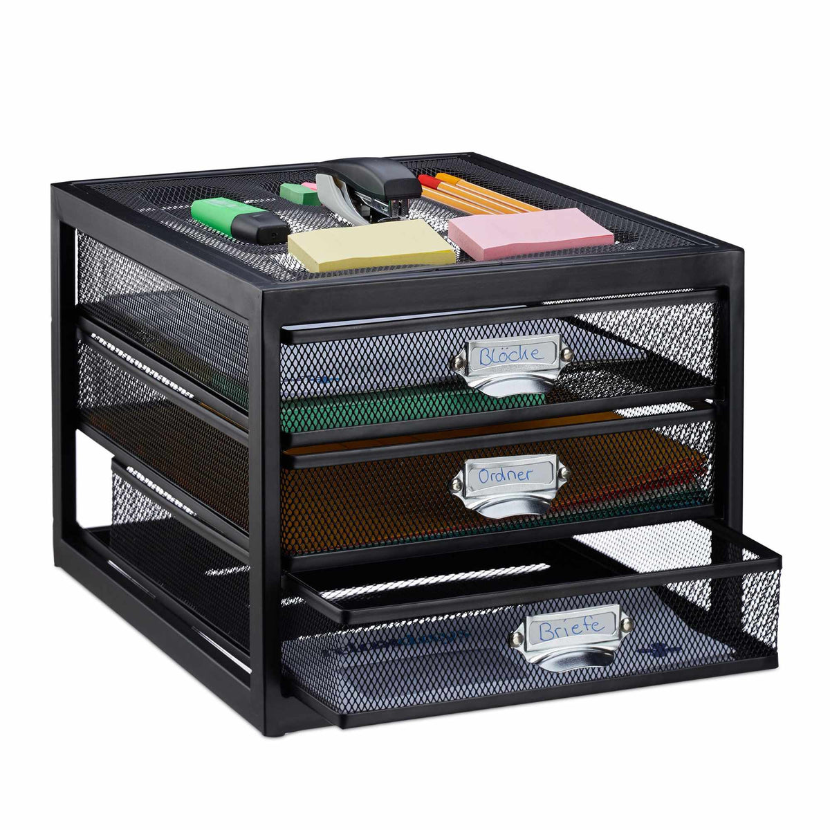 Desk storage A4 with 3 drawers