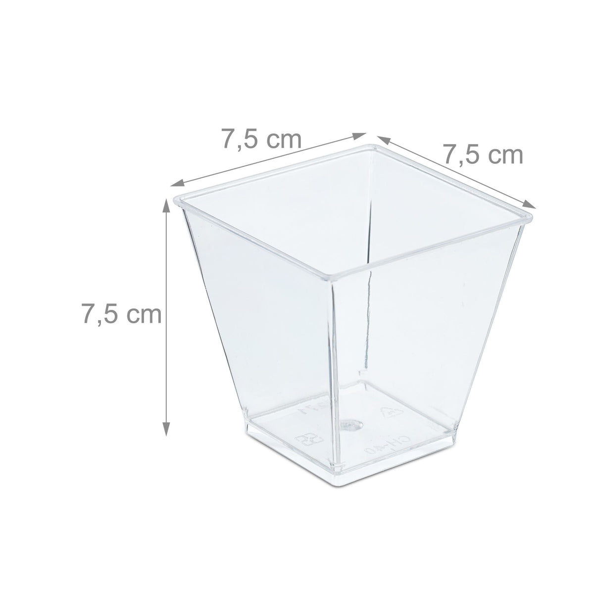 Dessert bowls, 50 pcs