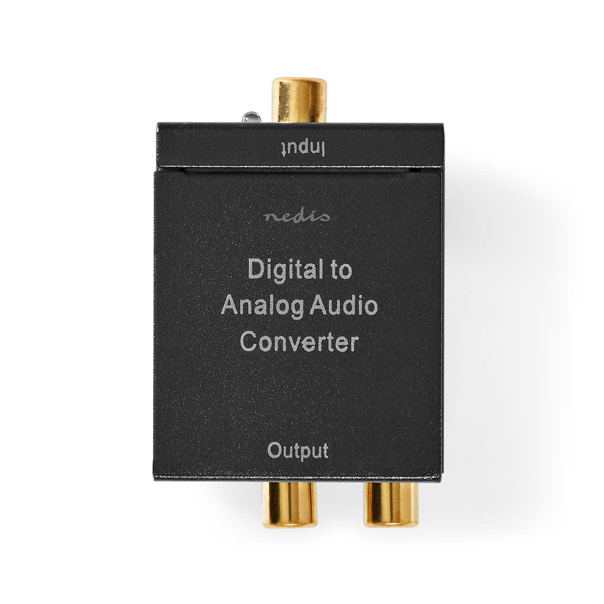 Digital Audio Converter | One way | Connection input: 1x Digital RCA / 1x TosLink | Connection output: 1x (2x RCA) / 1x 3.5 mm | Automatic | Integrated amplifier | Black