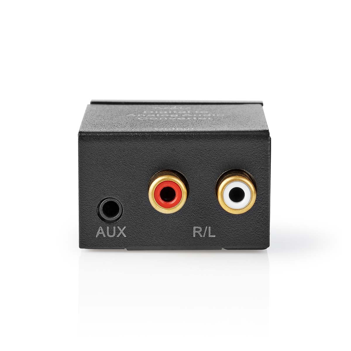 Digital Audio Converter | One way | Connection input: 1x Digital RCA / 1x TosLink | Connection output: 1x (2x RCA) / 1x 3.5 mm | Automatic | Integrated amplifier | Black