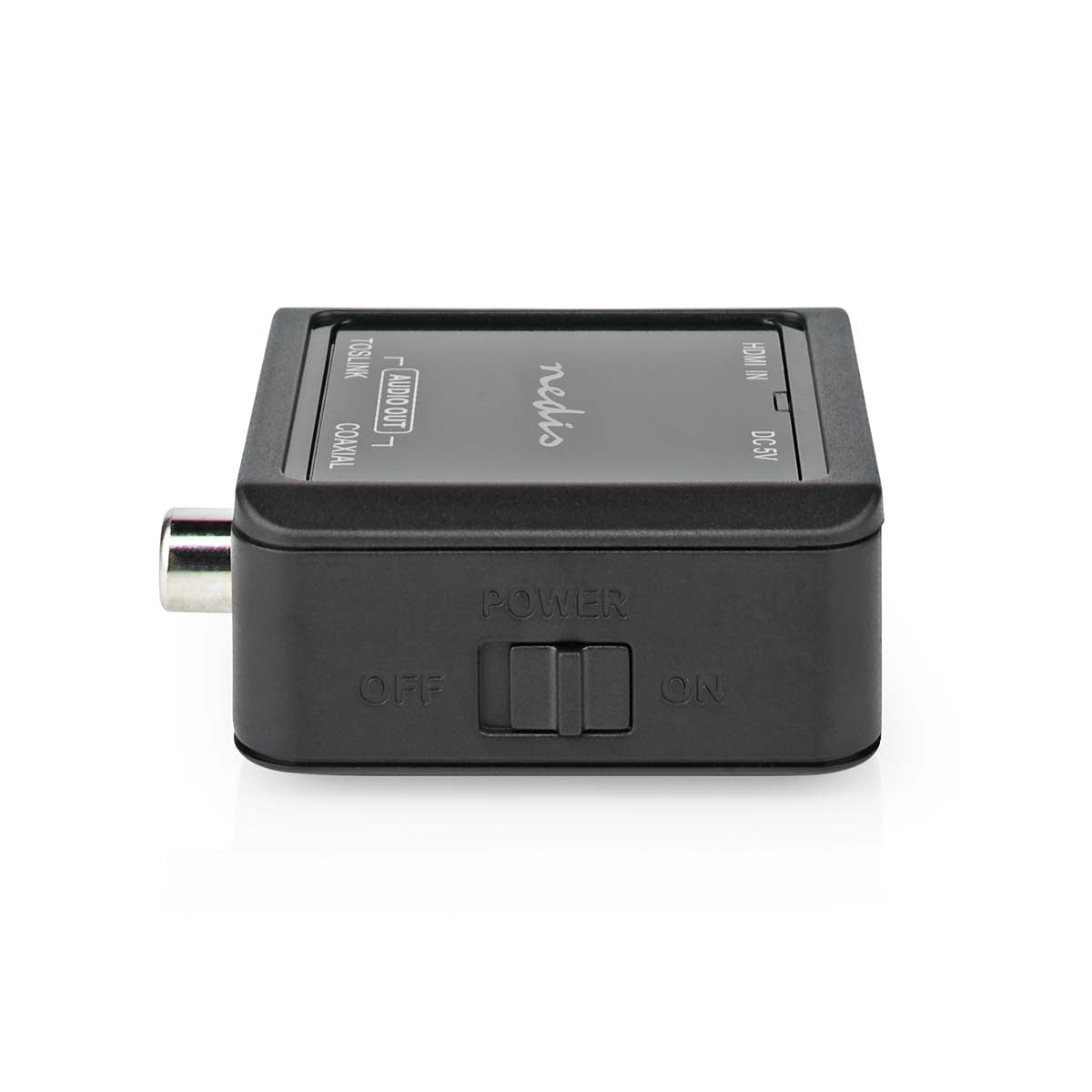 Digital Audio Converter | One way | Connection input: DC Power / HDMI™ input | Connection output: 1x Coax Audio / 1x TosLink Female | Automatic | Anthracite