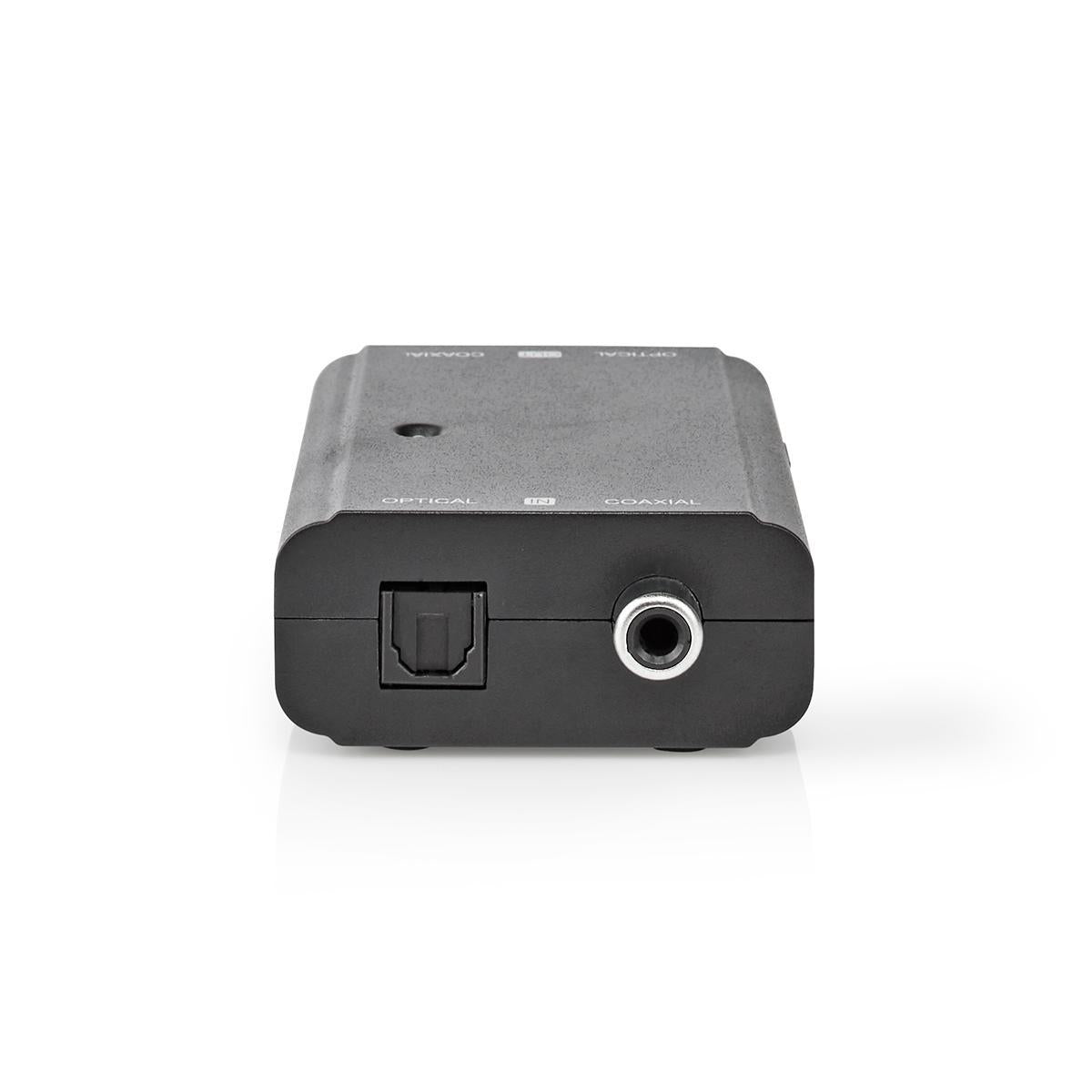 Digital Audio Converter | Two-way | Connection input: 1x S/PDIF (RCA) Female / 1x TosLink Female | Connection output: 1x S/PDIF (RCA) Female / 1x TosLink Female | ARC | Instruction book | Black