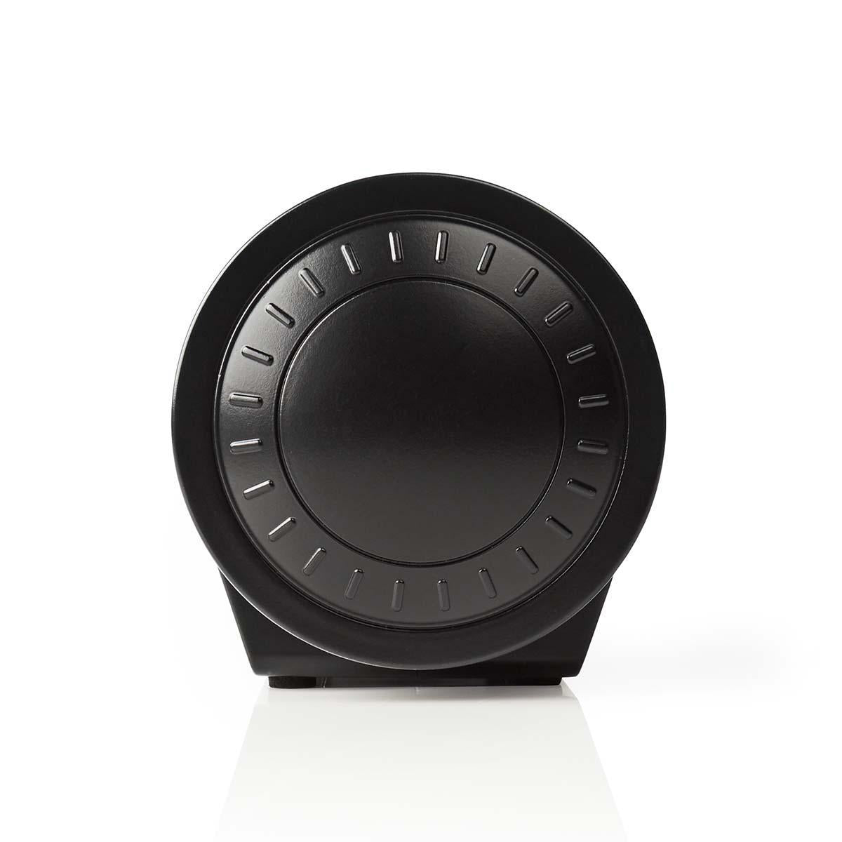 Digital Clock Radio | LED Display | Time projection | AM / FM | Snooze function | Sleep timer | Number of alarms: 2 | Black