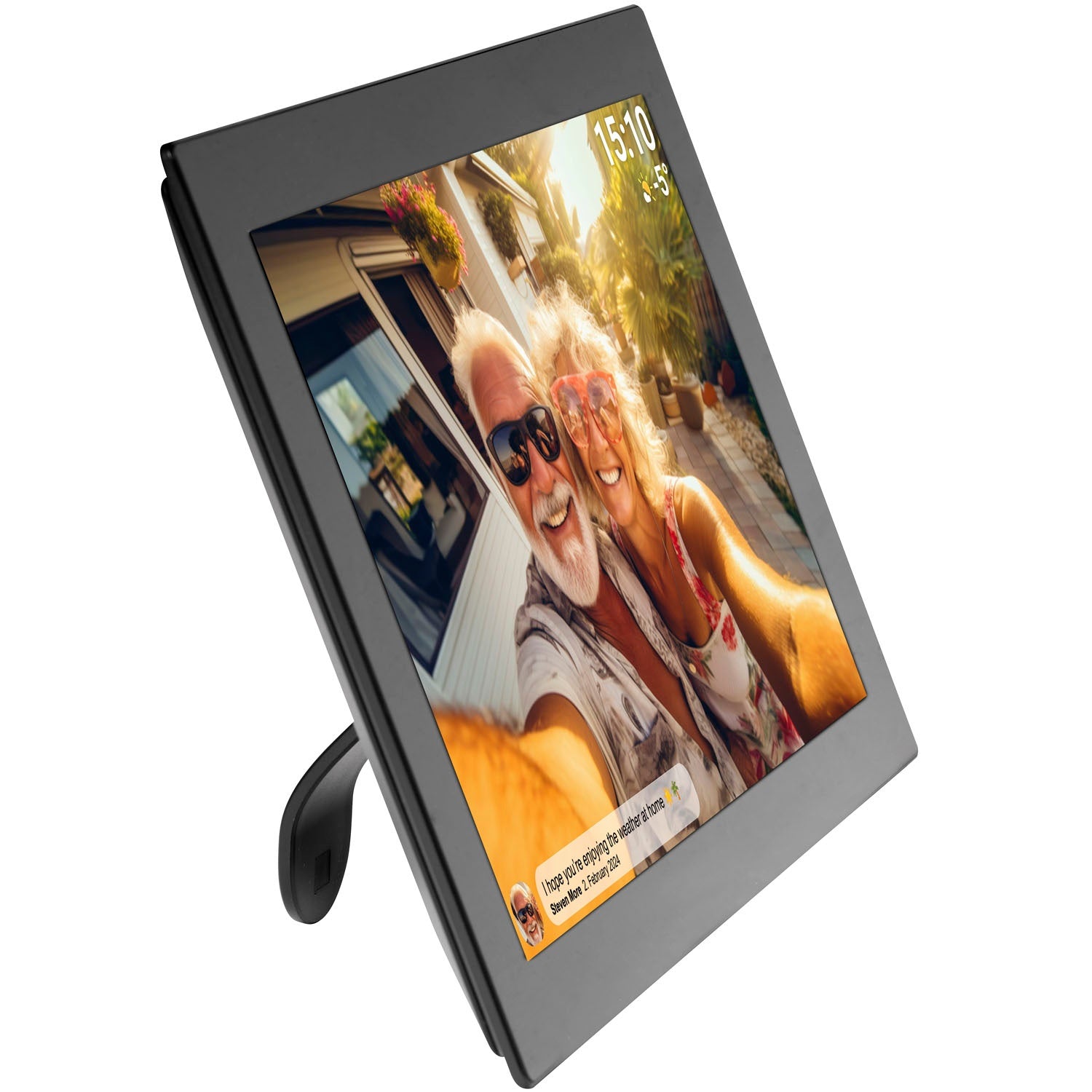 Digital Photo Frame 10.1" WiFi, FRAMEO Software, Black