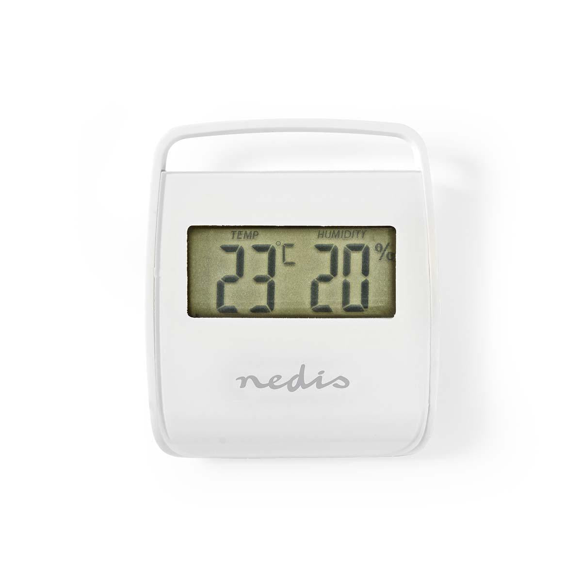 Digital Thermometer | Indoor | Indoor temperature | Indoor humidity | White