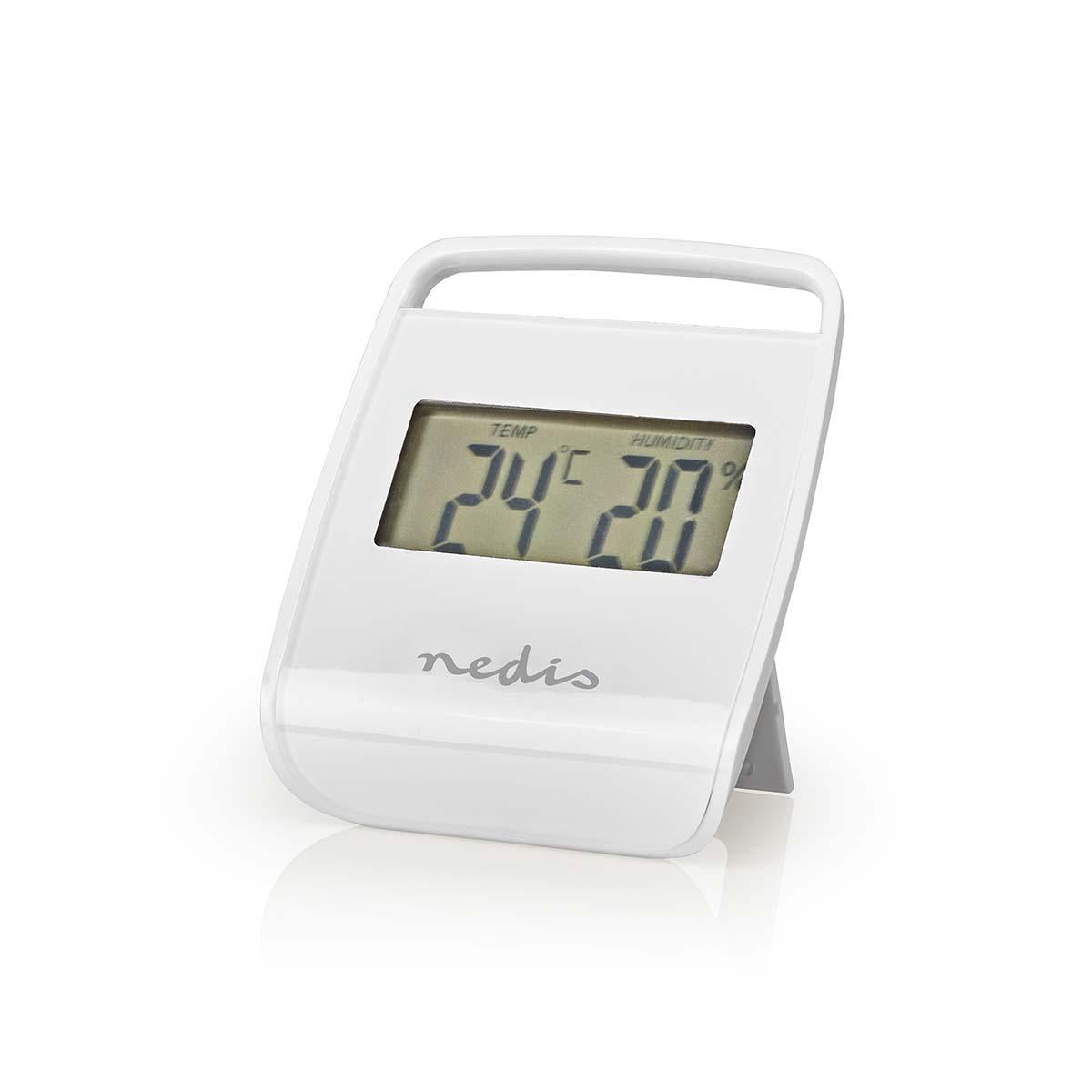 Digital Thermometer | Indoor | Indoor temperature | Indoor humidity | White