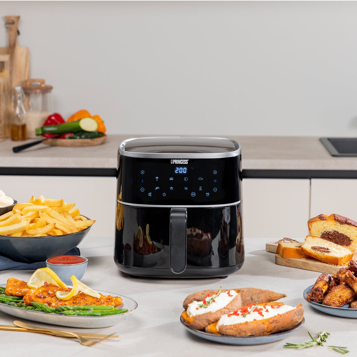 Digital air fryer 4 l 182238