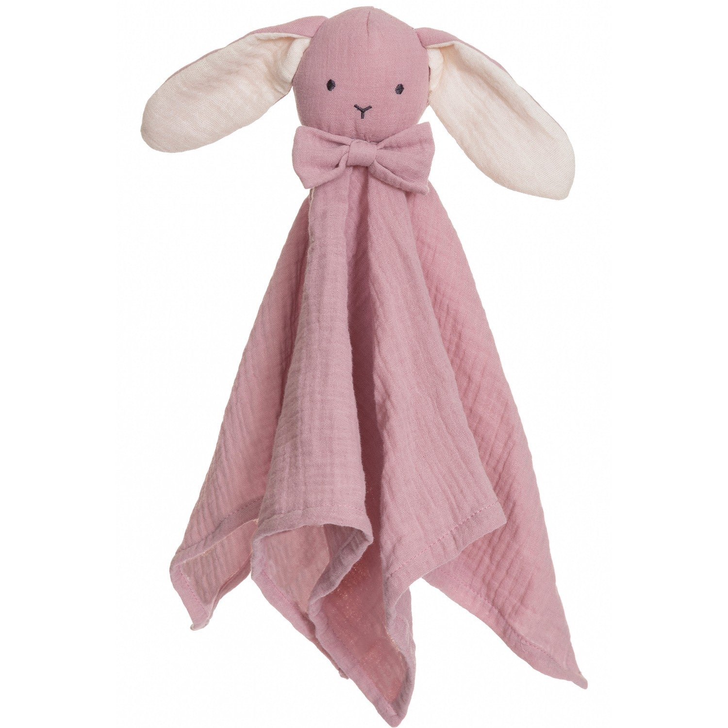 Diinglisar, snuff blanket, rabbit, Muslin pink