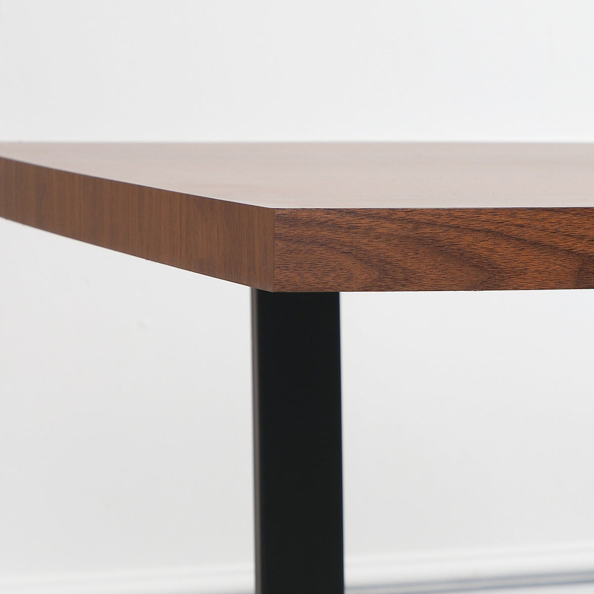 Dining Table For 6 People, Industrial Design Dining Room Table, Steel & Brown, 160X85X75Cm, For Dining Room & Kitchen