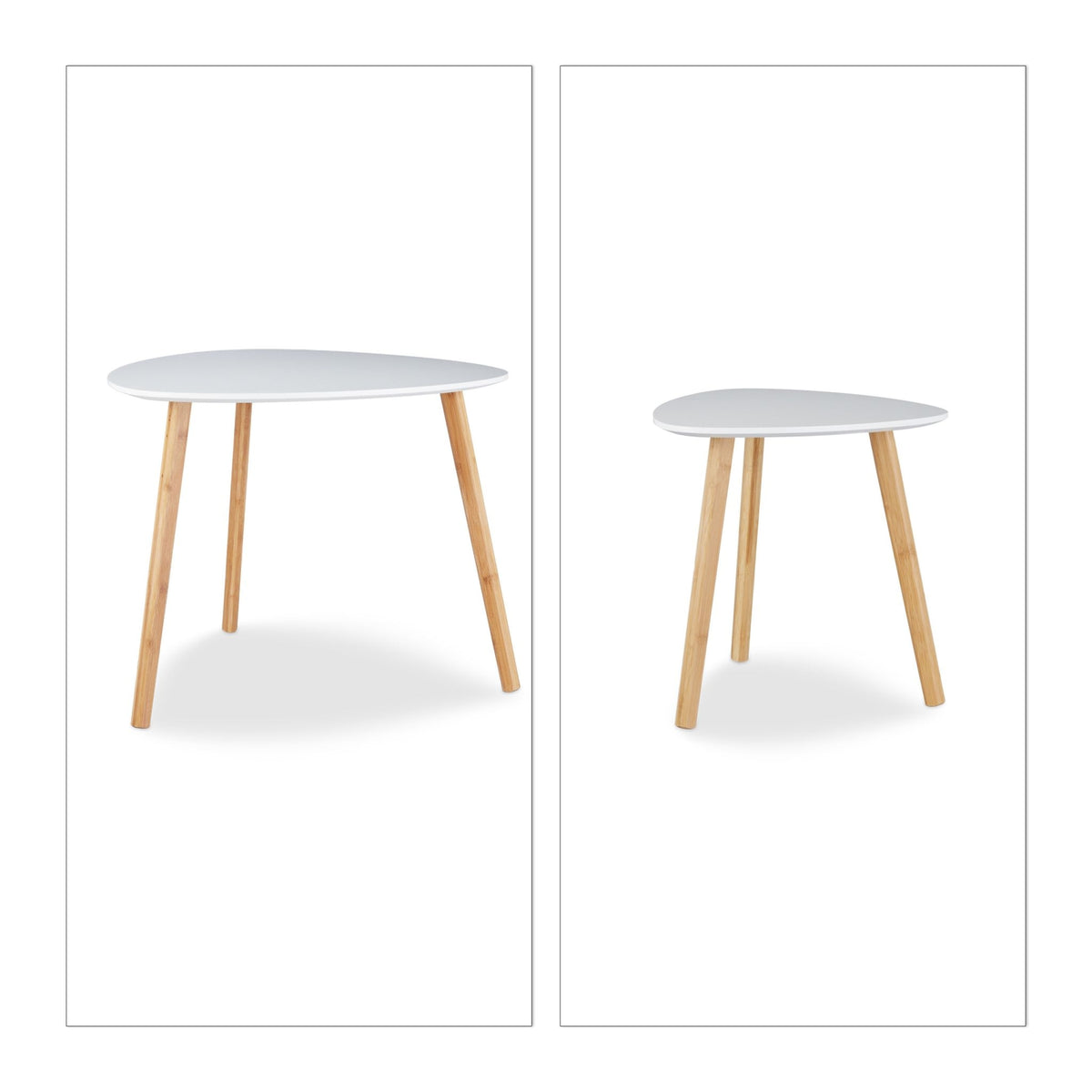 Dining table set of 2 in Scandinavian design