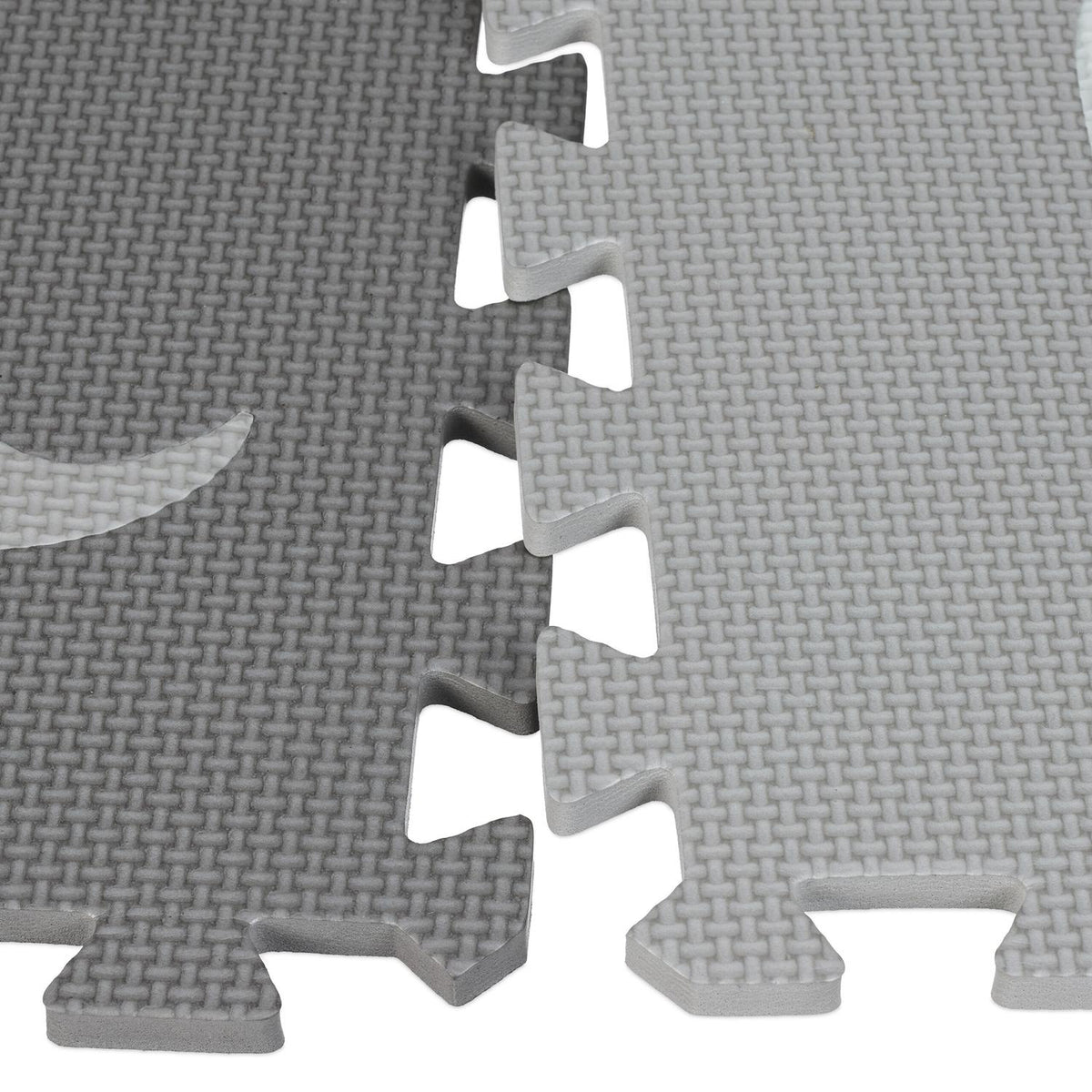 Dinosaur puzzle mat with border