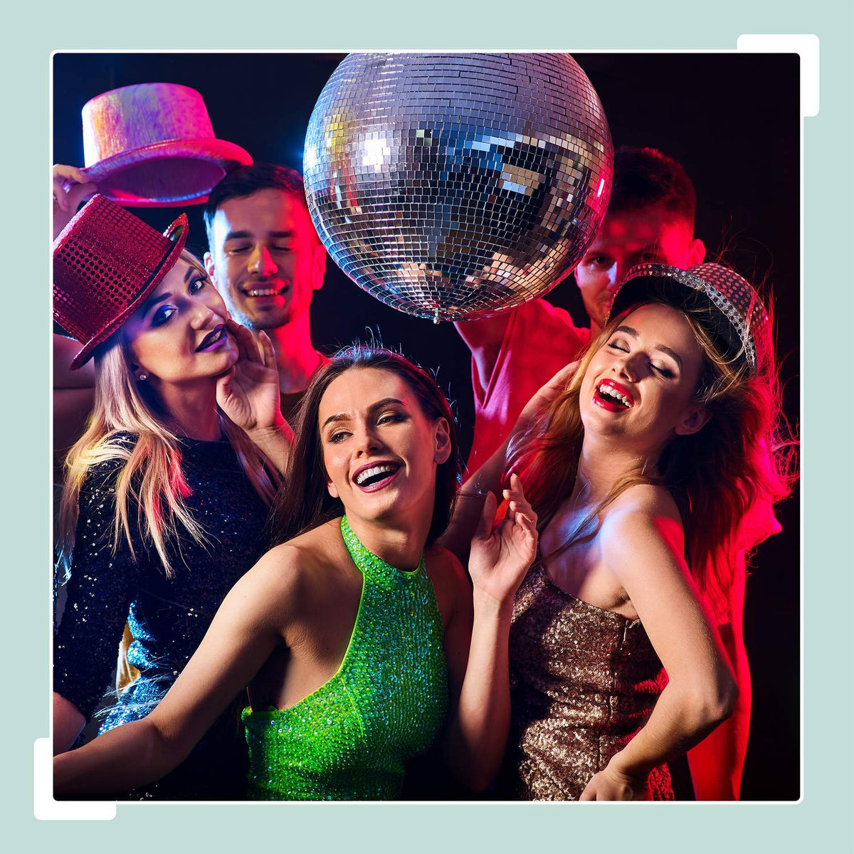 Disco Ball 50 cm – Ceiling Mount Party Decor