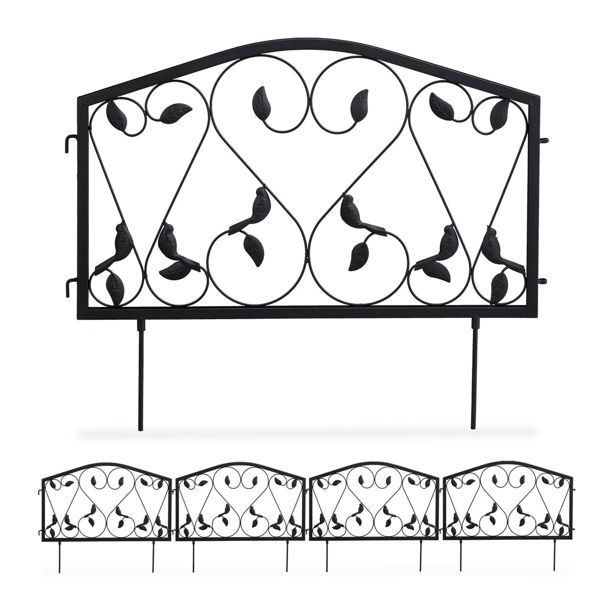 Discount fence 4 panels antique style