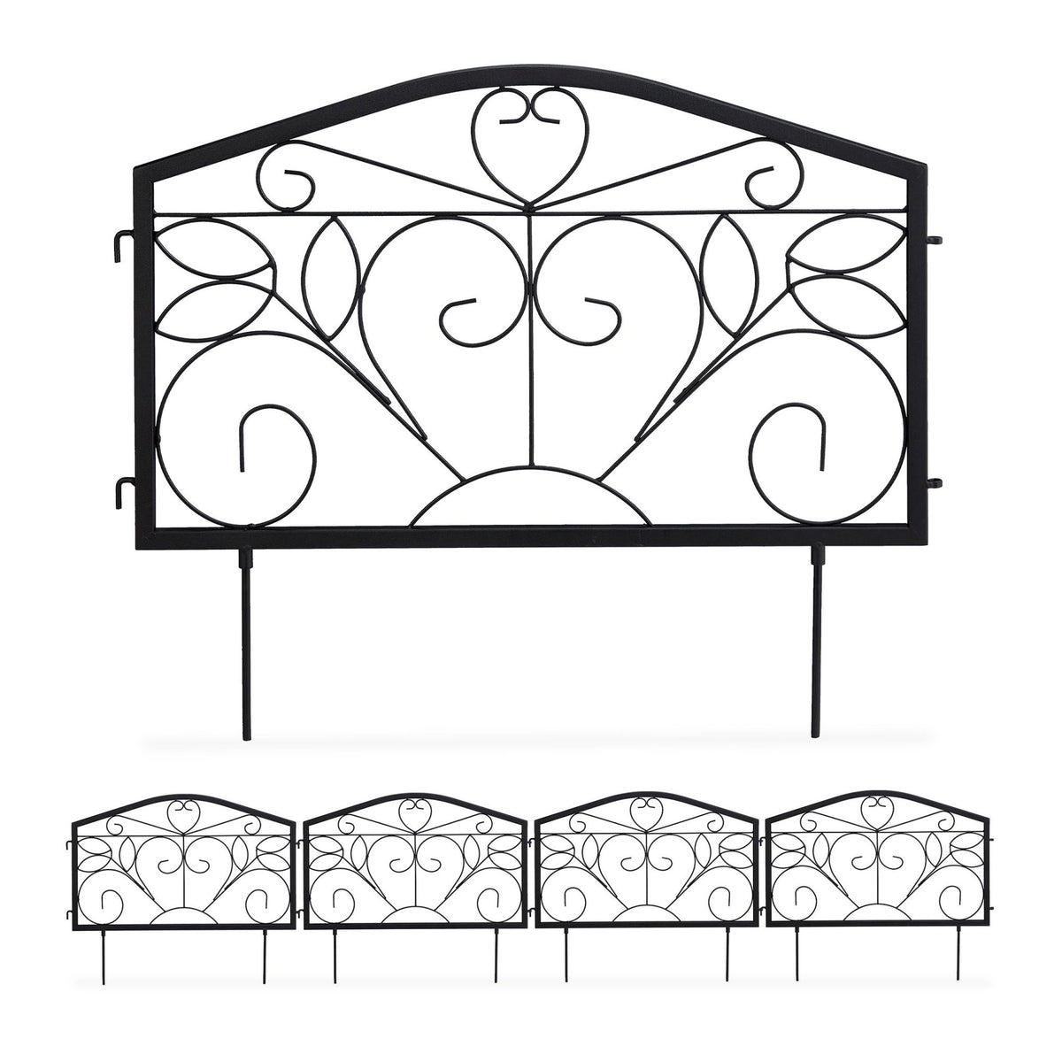 Discount fence 4 panels antique style